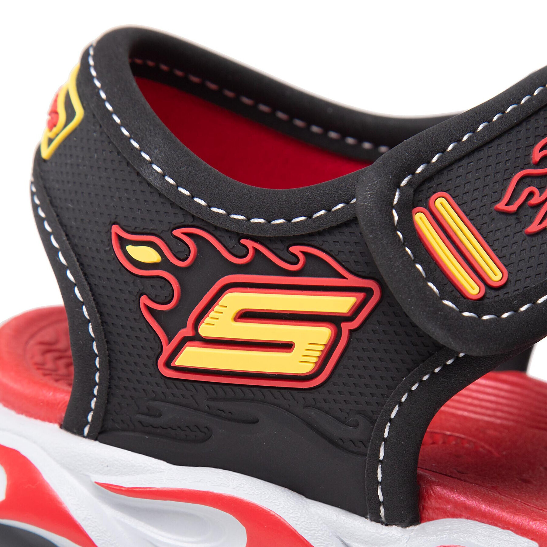 Skechers Сандали Thermo-Splash 400109L/BKRD Черен - Pepit.bg
