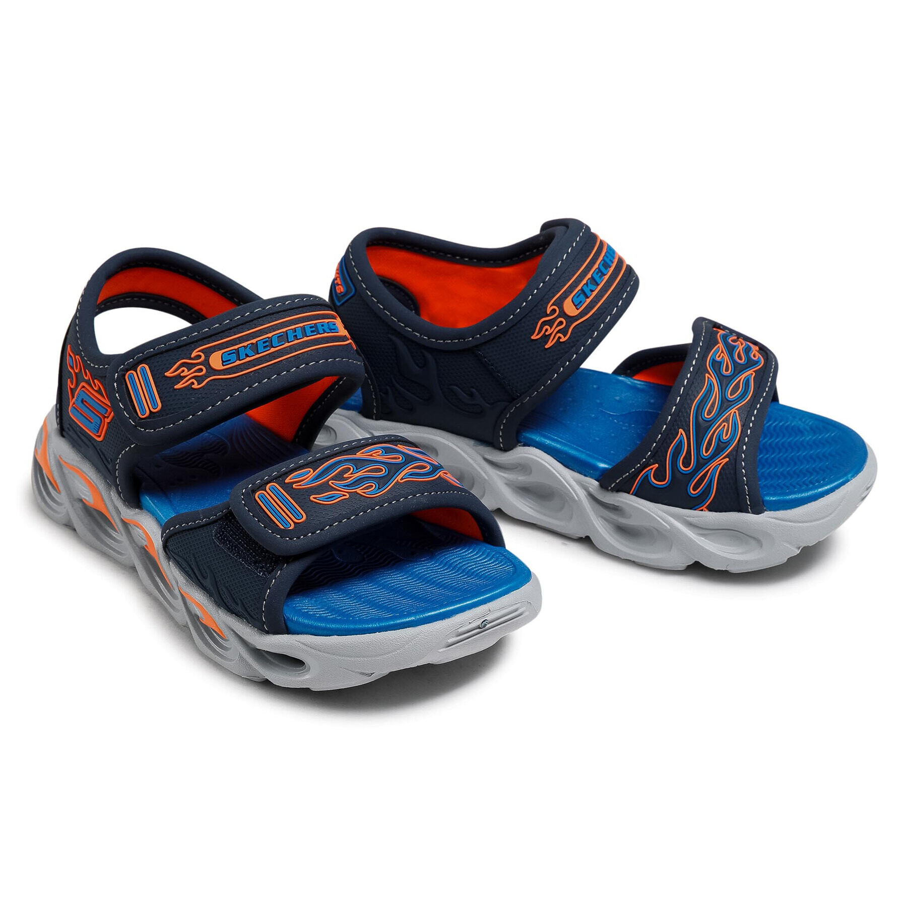 Skechers Сандали Thermo-Splash 400109L/NVOR Тъмносин - Pepit.bg