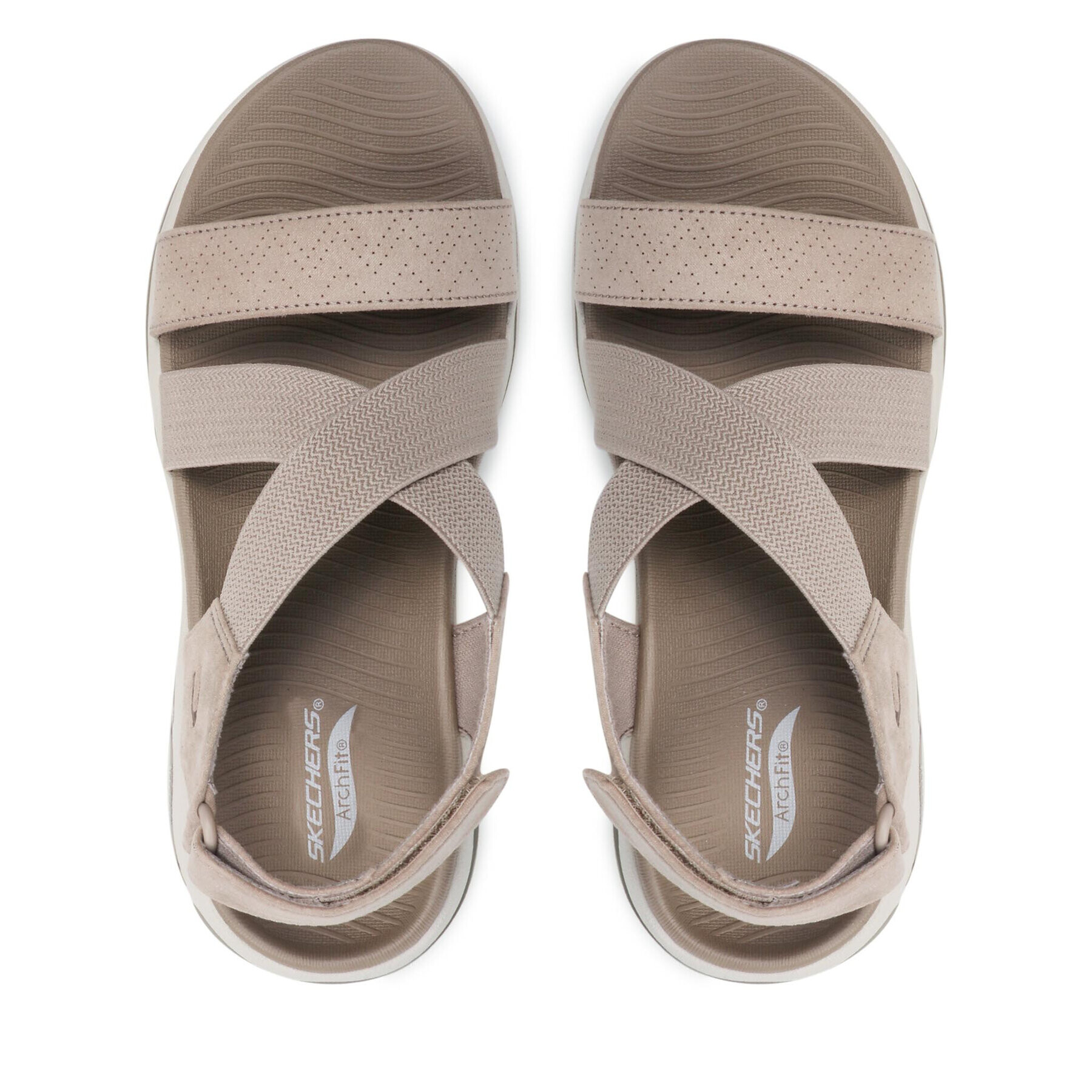 Skechers Сандали Treasured 140257/TPE Кафяв - Pepit.bg