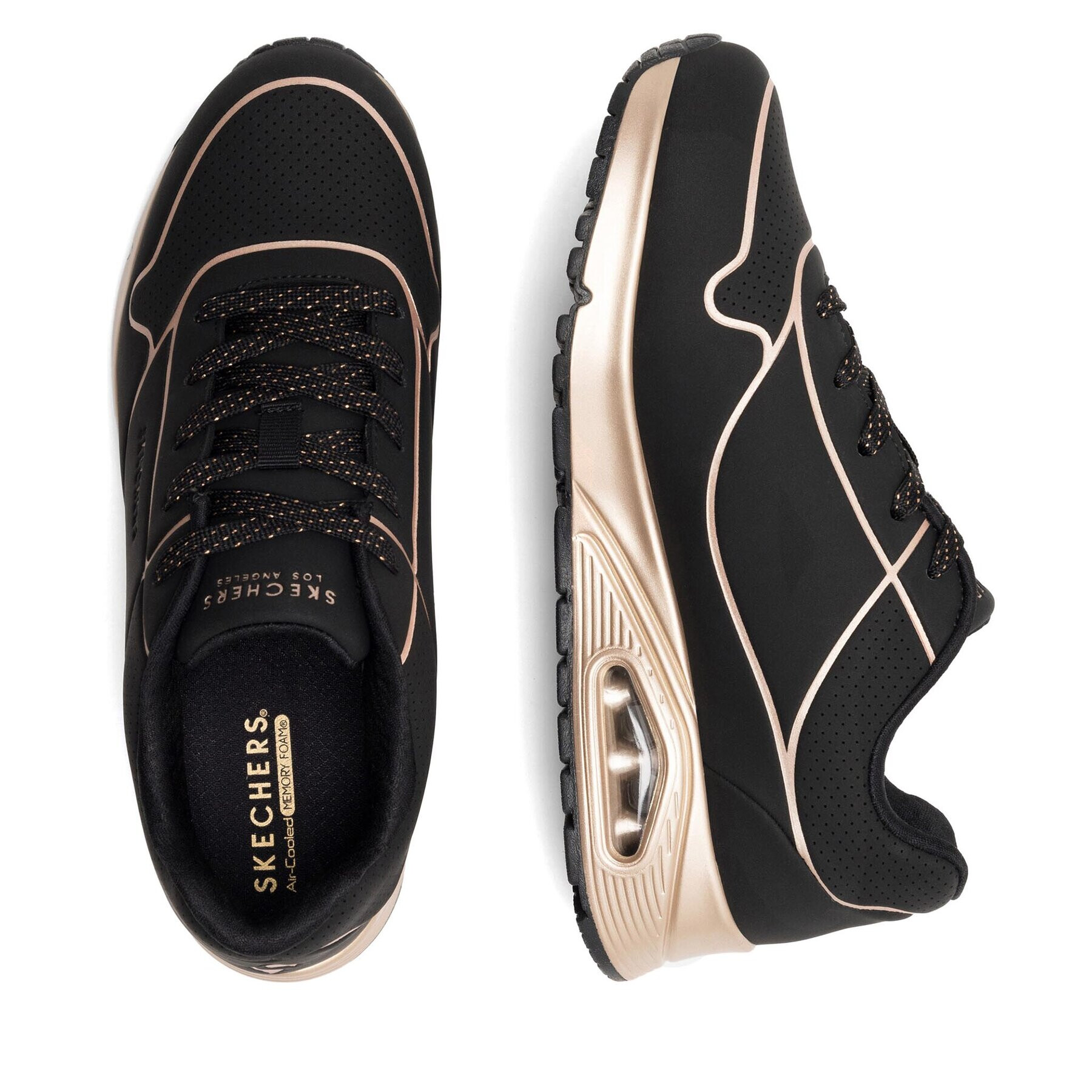 Skechers Сникърси 310538L-BKRG Черен - Pepit.bg