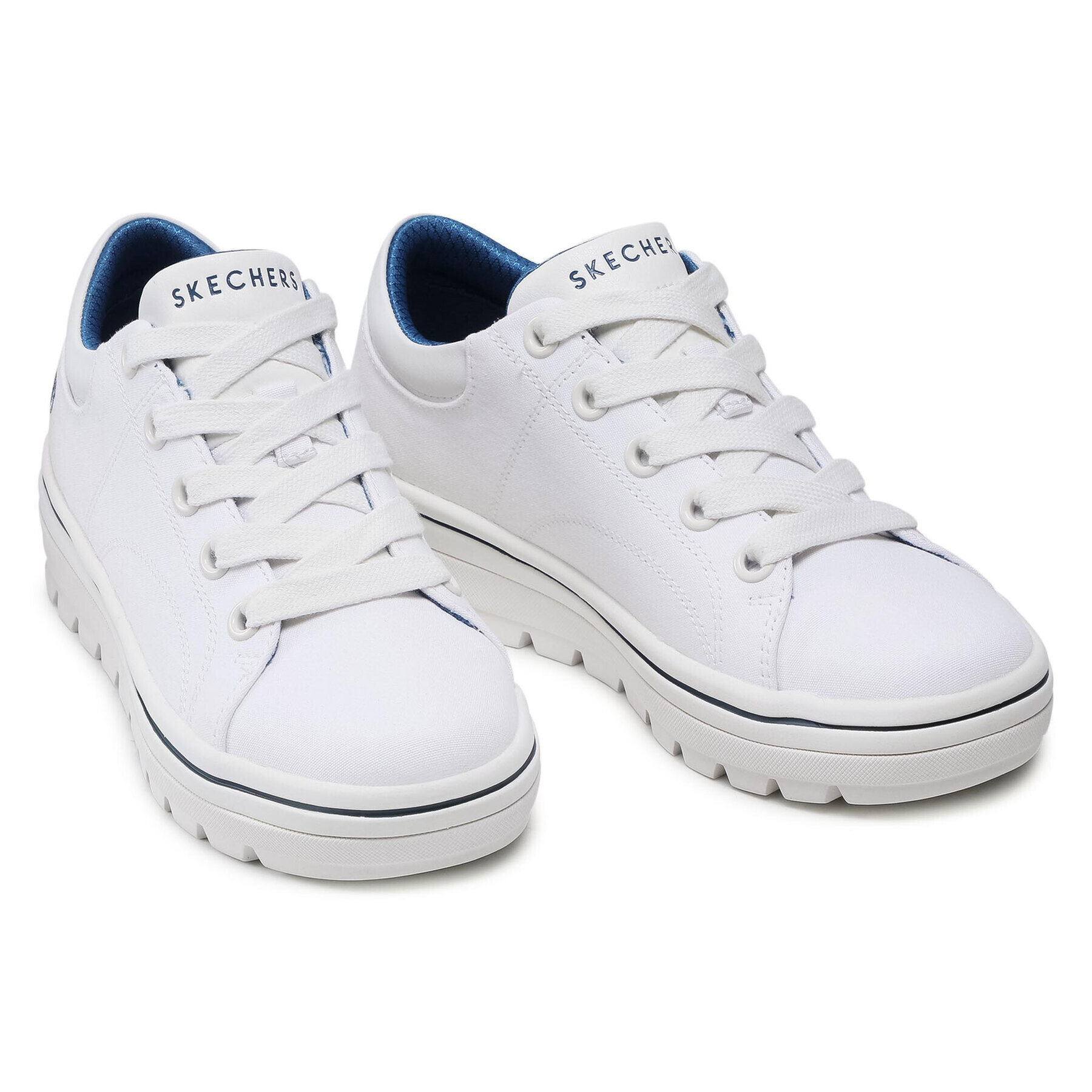 Skechers Сникърси 74100 Бял - Pepit.bg