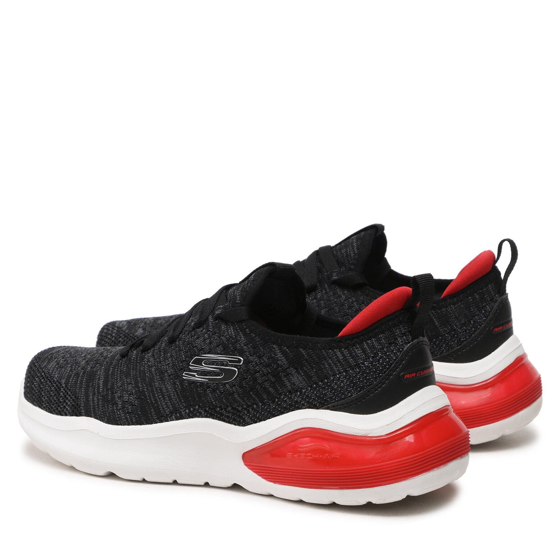 Skechers Сникърси Air Cushioning 232561/BKRD Черен - Pepit.bg