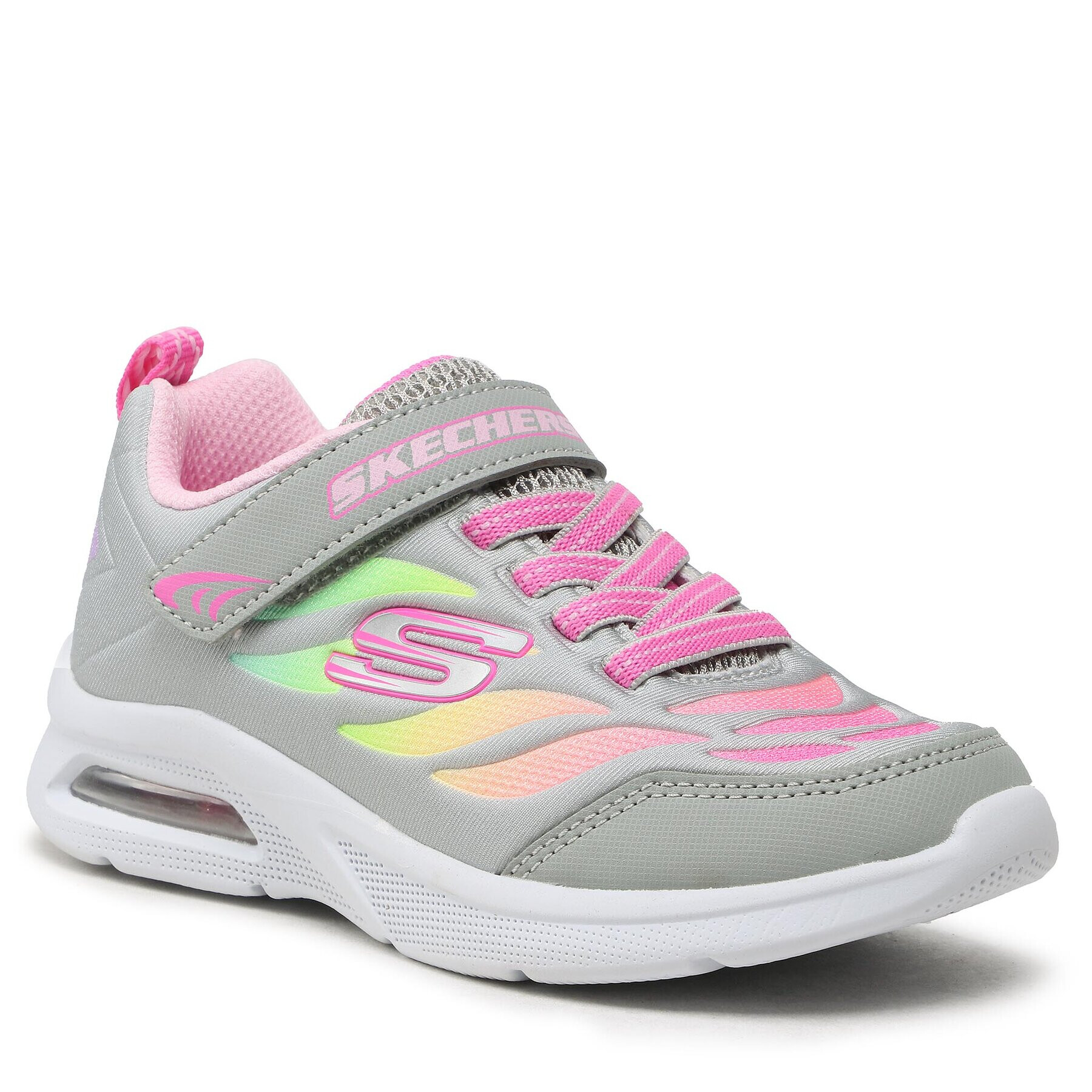 Skechers Сникърси Airy Color 302345L/GYMT Сив - Pepit.bg