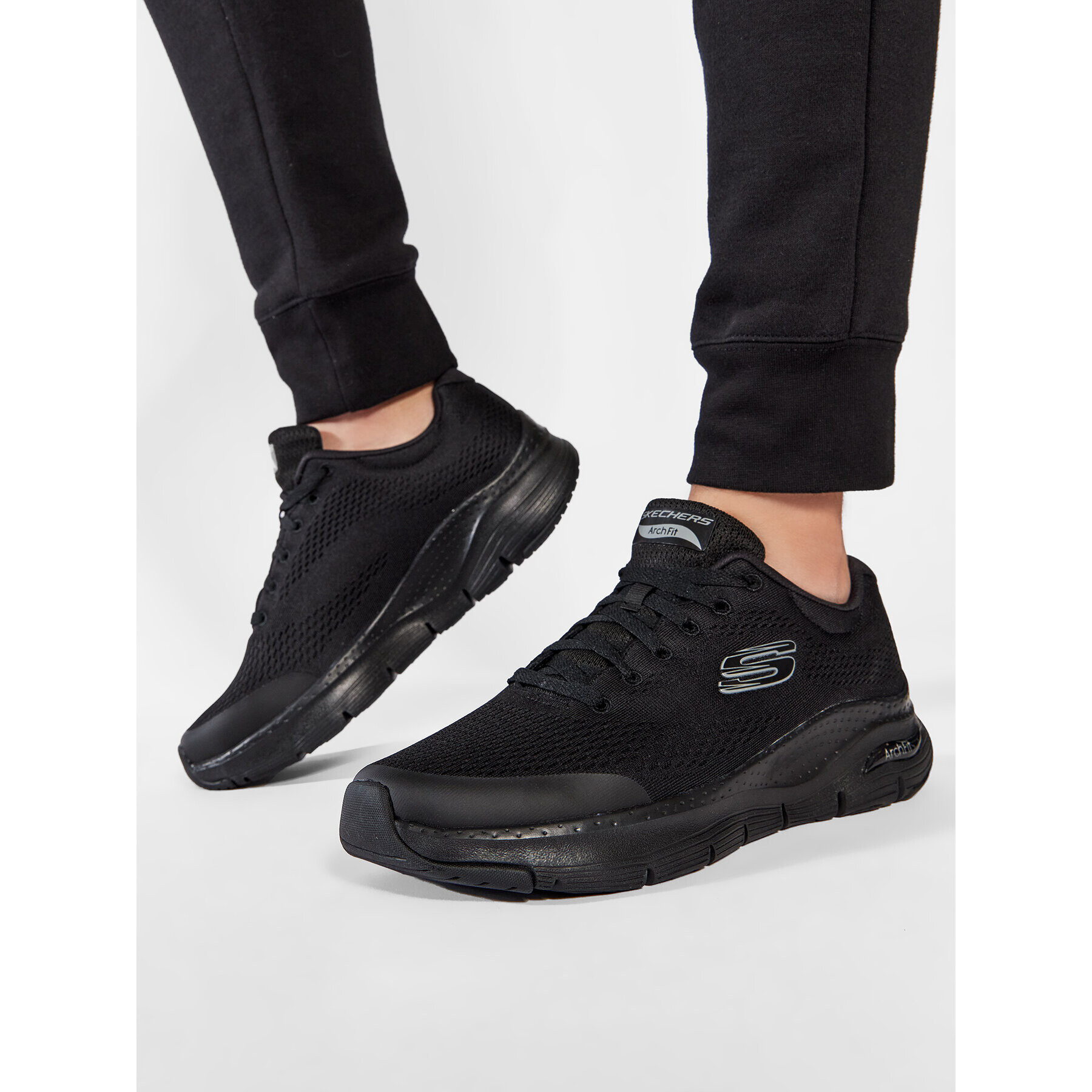 Skechers Сникърси Arch Fit 232040/BBK Черен - Pepit.bg