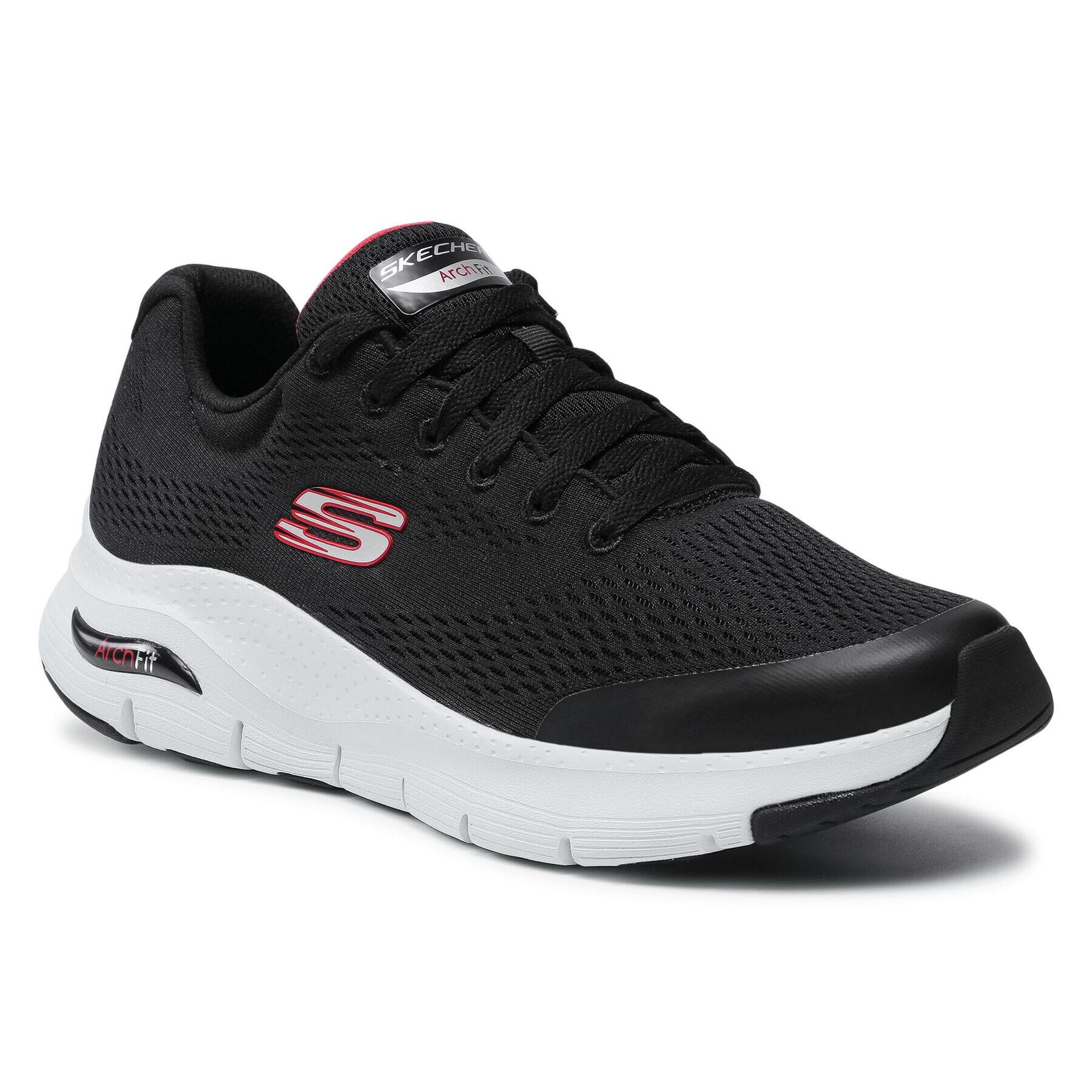 Skechers Сникърси Arch Fit 232040/BKRD Черен - Pepit.bg