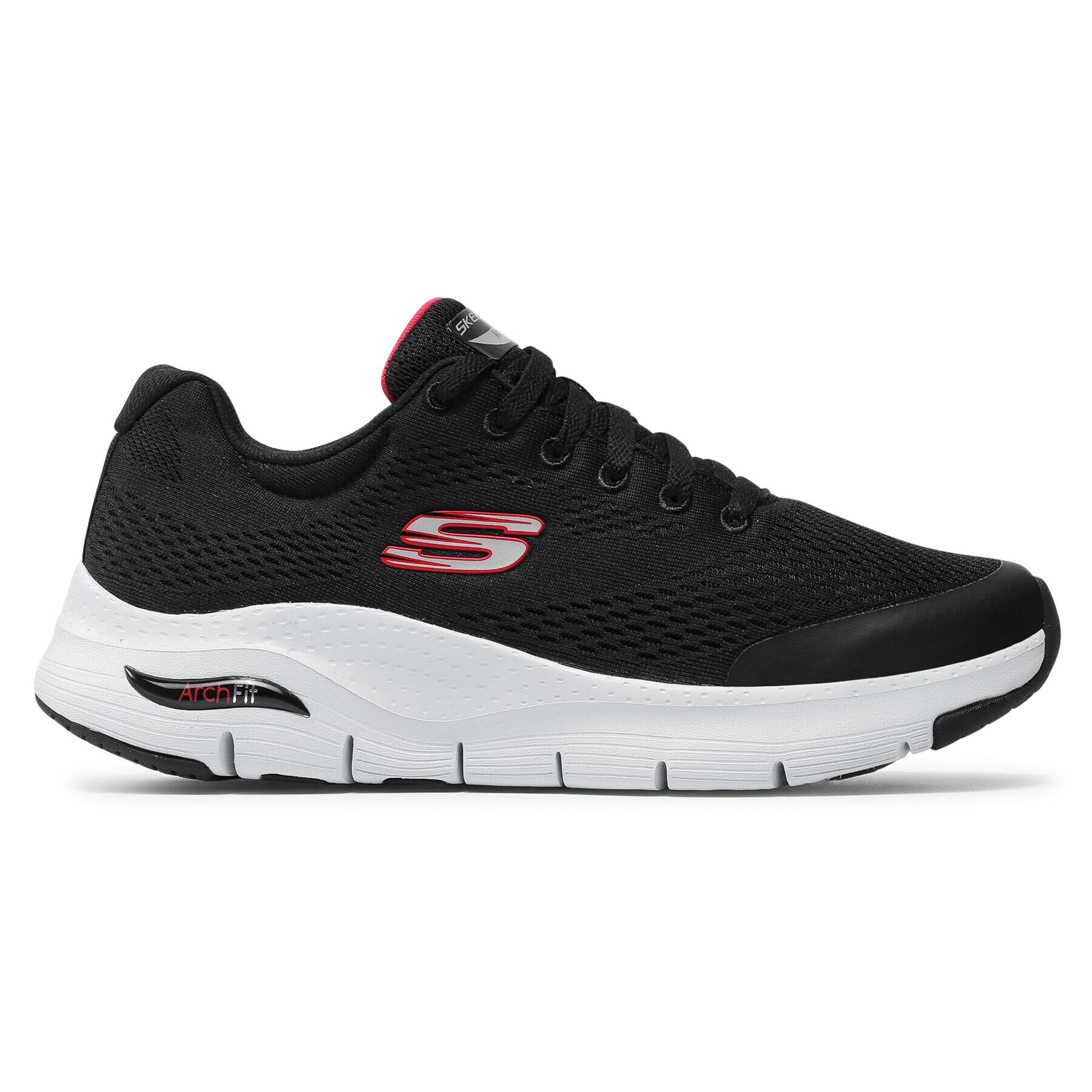 Skechers Сникърси Arch Fit 232040/BKRD Черен - Pepit.bg