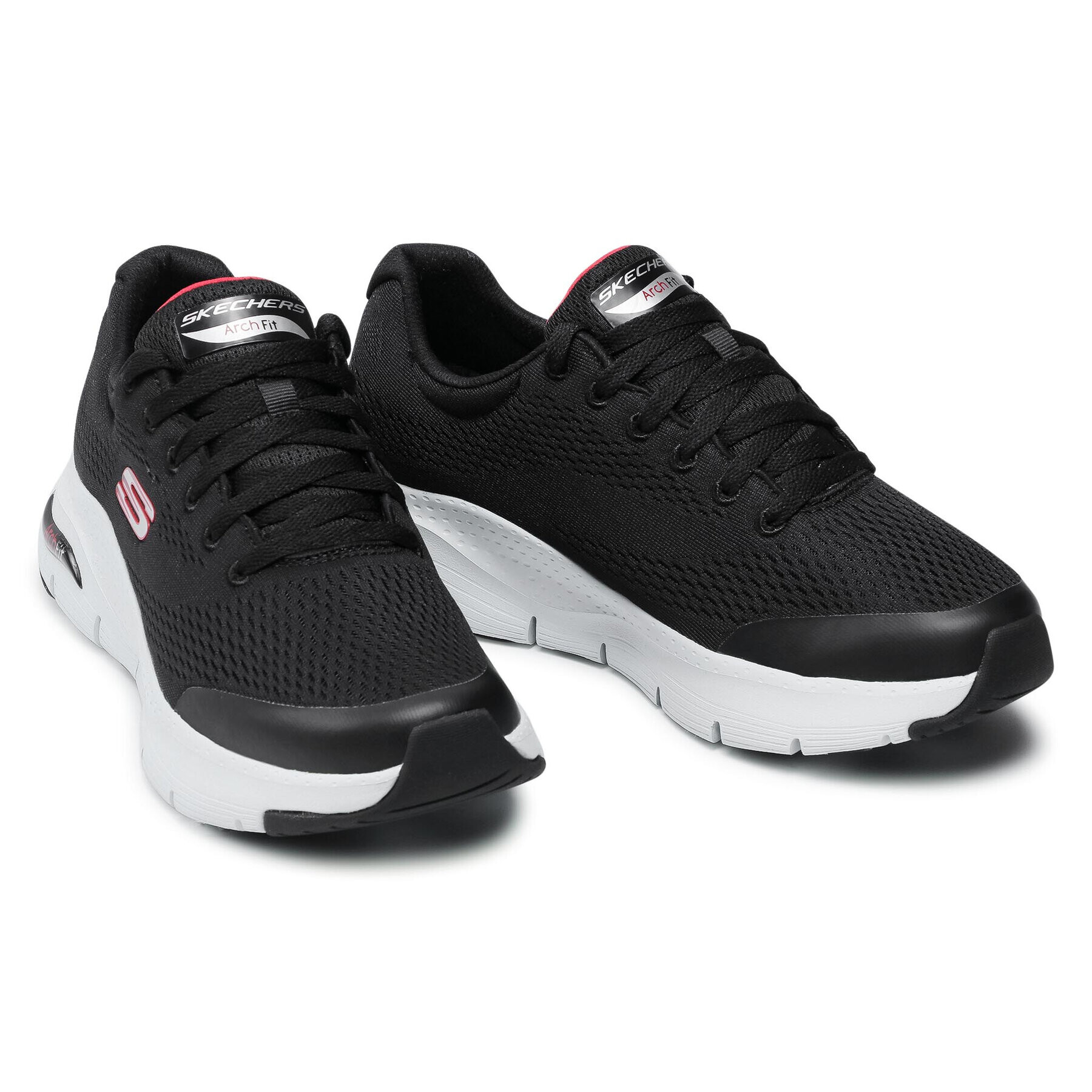 Skechers Сникърси Arch Fit 232040/BKRD Черен - Pepit.bg