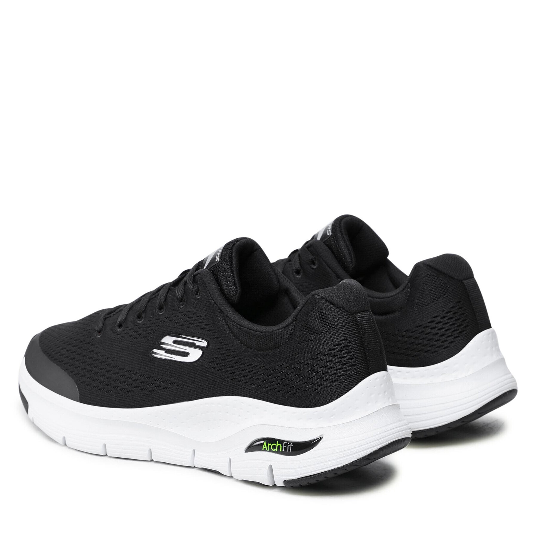 Skechers Сникърси Arch Fit 232040/BKW Черен - Pepit.bg