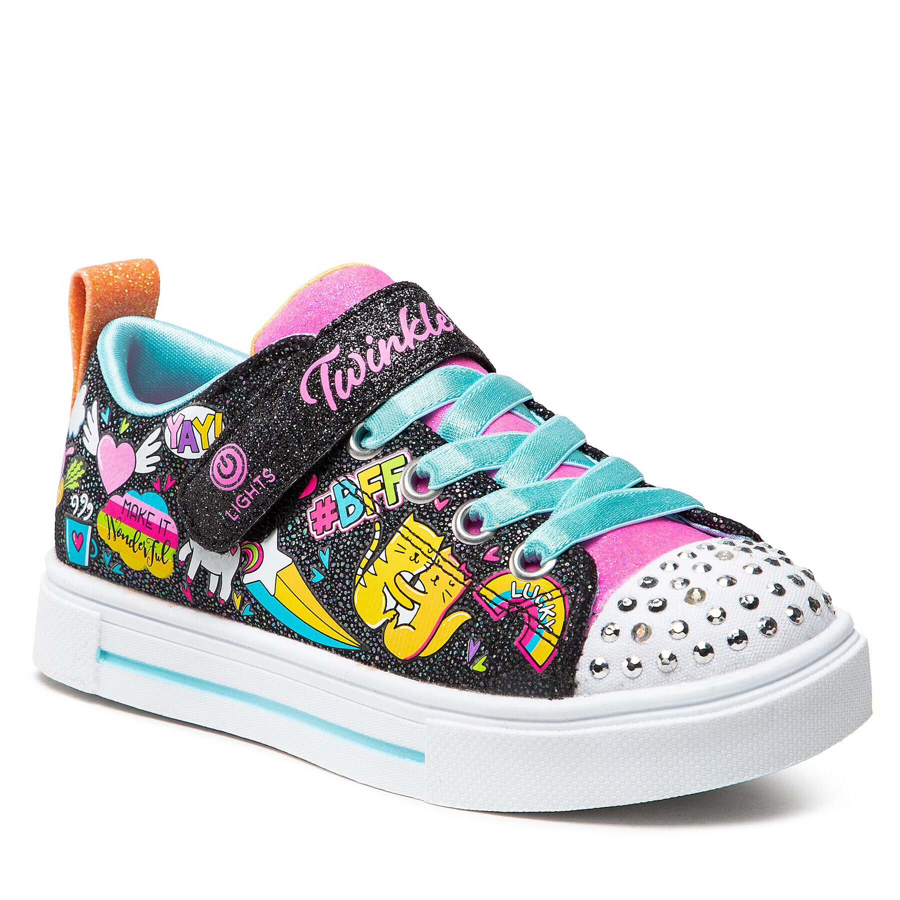 Skechers Сникърси Bff Magic 314786L/BKMT Цветен - Pepit.bg