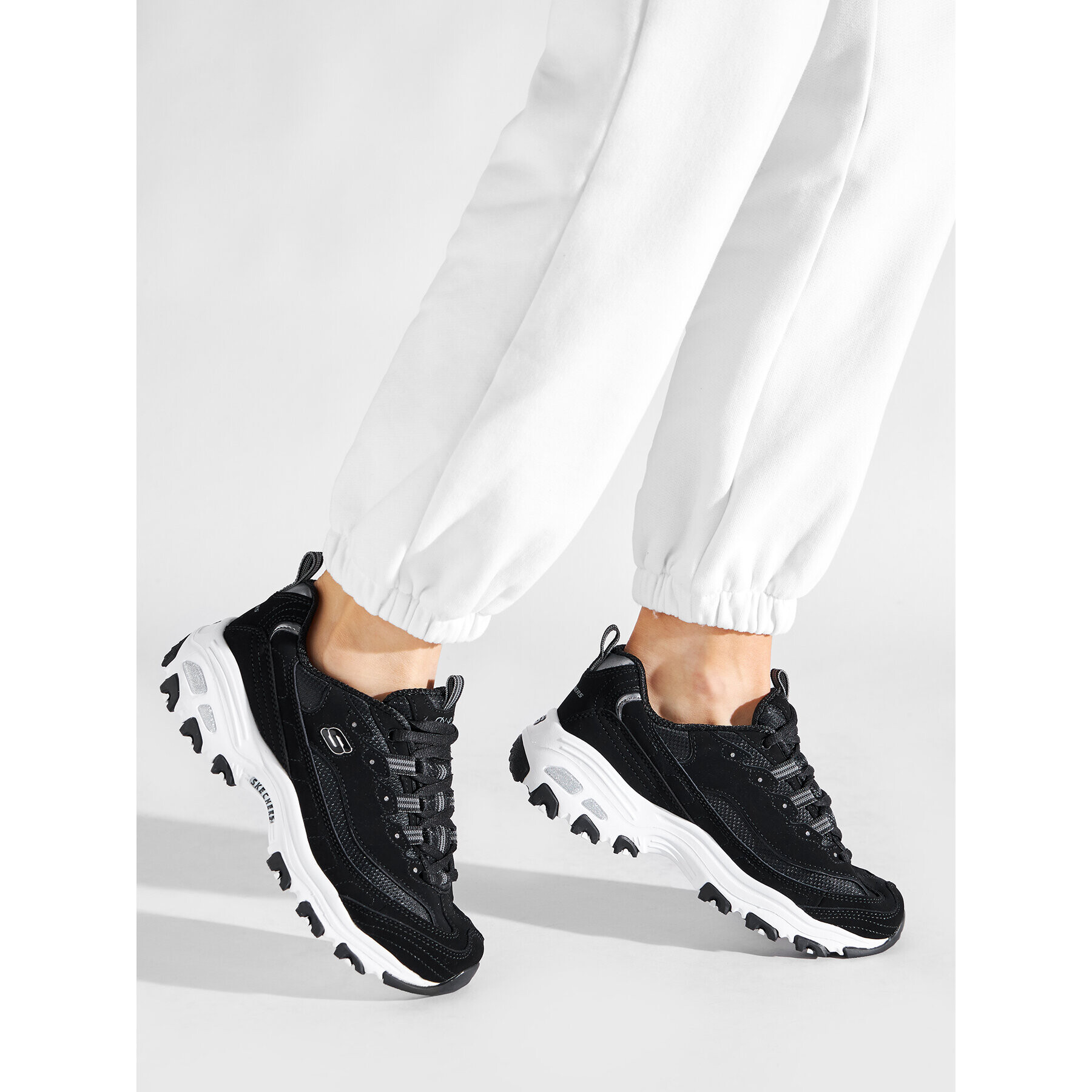 Skechers Сникърси Biggest Fan 11930/BLK Черен - Pepit.bg