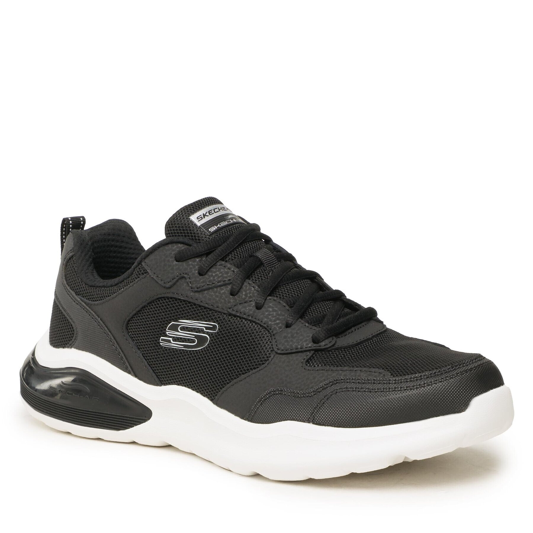 Skechers Сникърси Binson 232560/BKW Черен - Pepit.bg