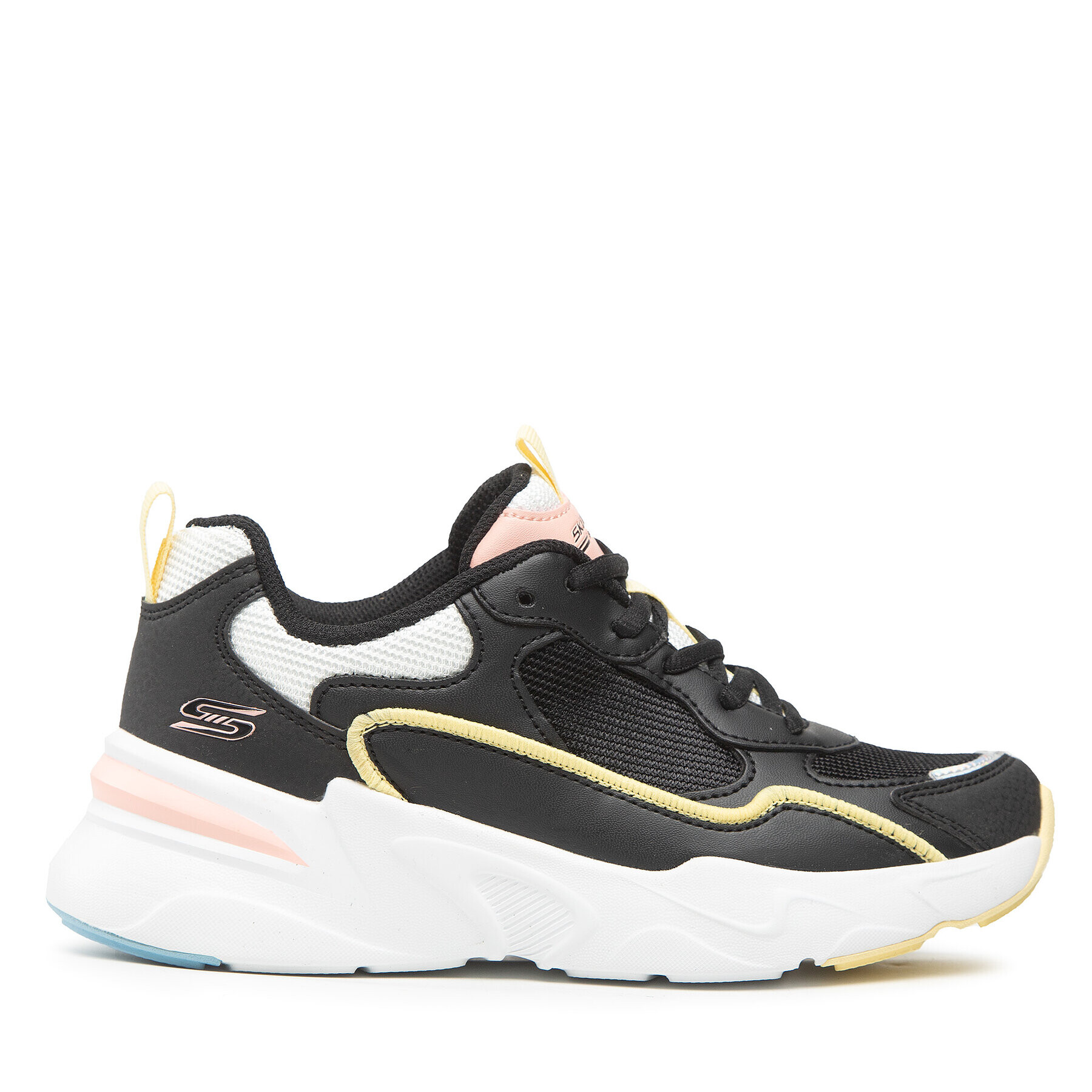 Skechers Сникърси BOBS Chill Zone 117041/BKMT Черен - Pepit.bg