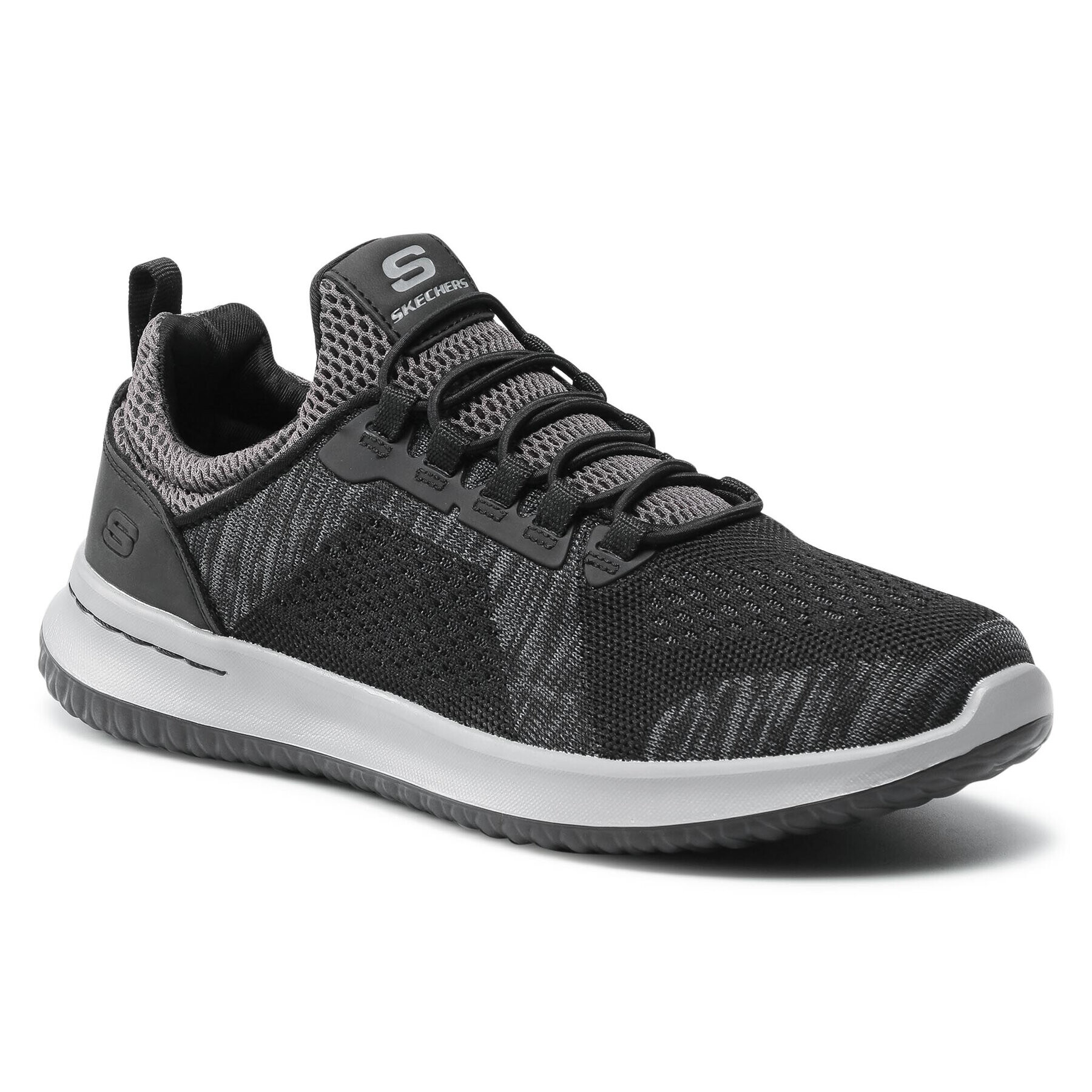Skechers Сникърси Brewton 65509/BKCC Черен - Pepit.bg