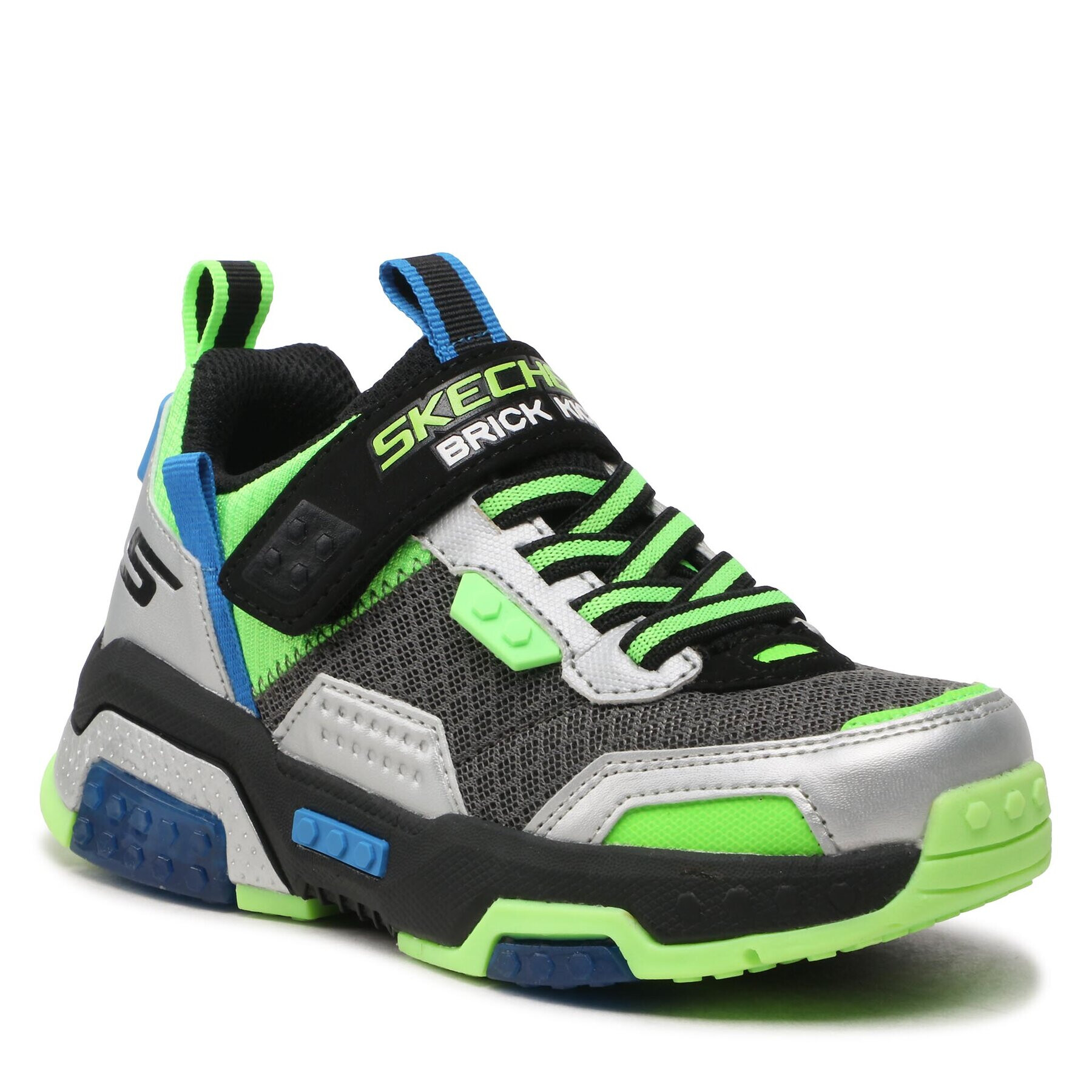 Skechers Сникърси Brick Kicks 2.0 402219L/SLBK Сив - Pepit.bg