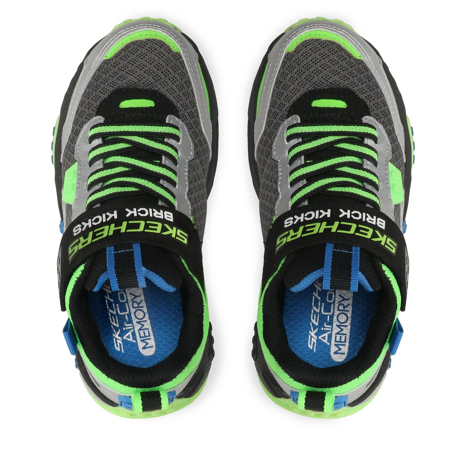 Skechers Сникърси Brick Kicks 2.0 402219L/SLBK Сив - Pepit.bg