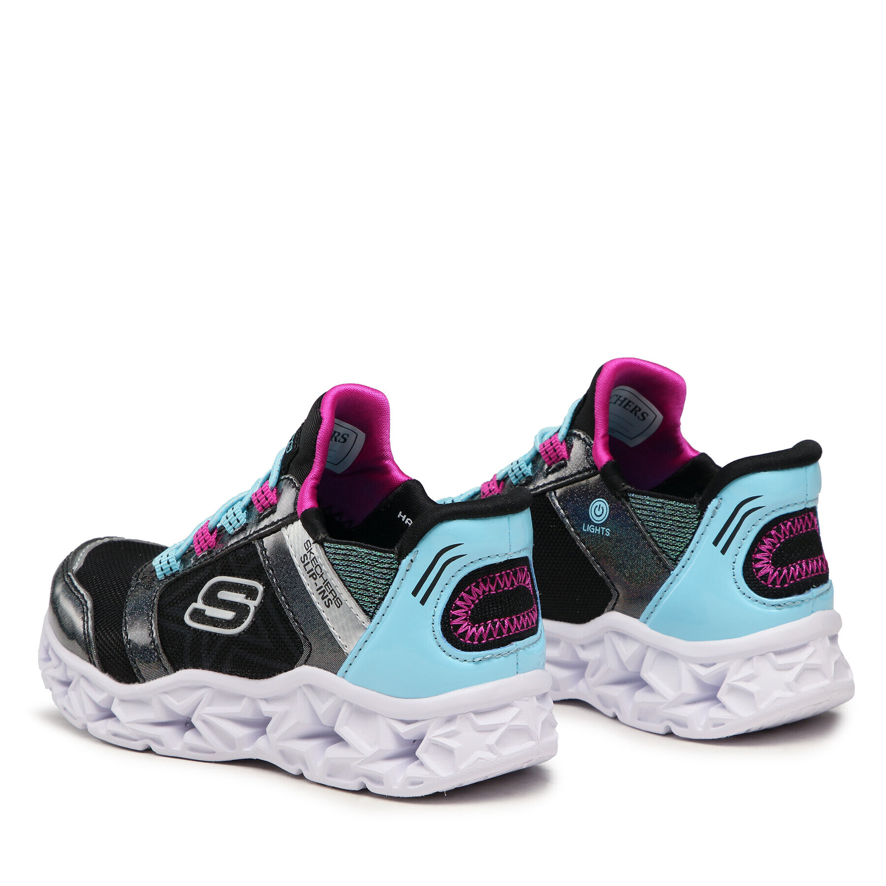 Skechers Сникърси Bright Cosmic 303701L/BKMT Черен - Pepit.bg