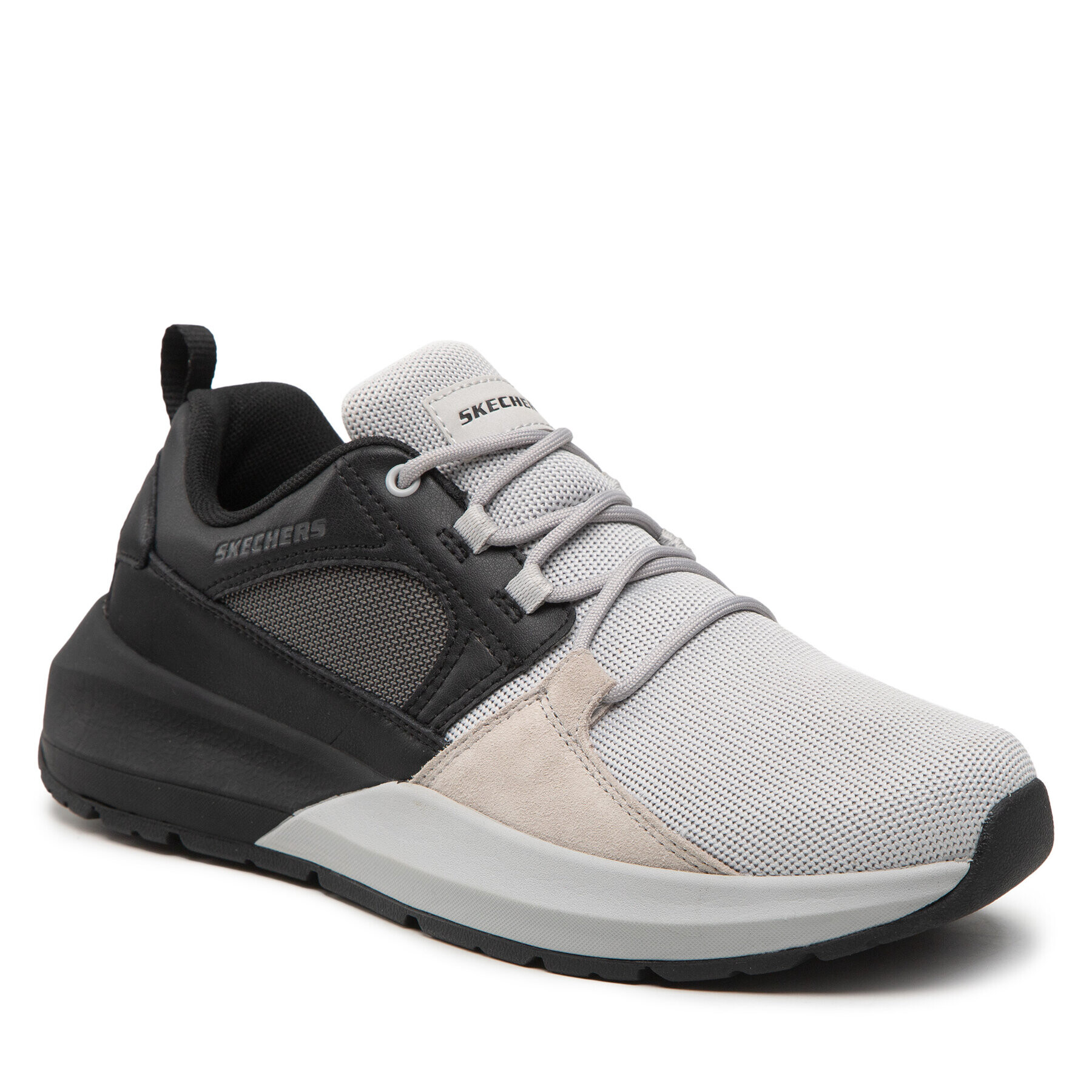 Skechers Сникърси Carth 210427/BKGY Сив - Pepit.bg