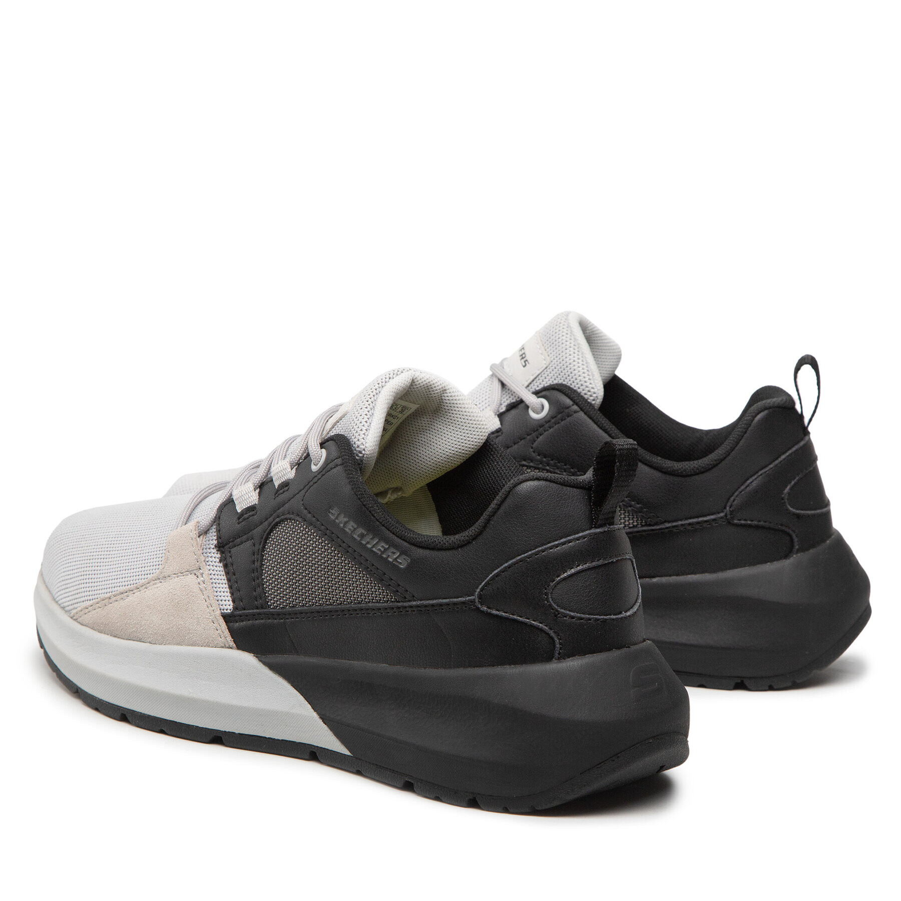 Skechers Сникърси Carth 210427/BKGY Сив - Pepit.bg