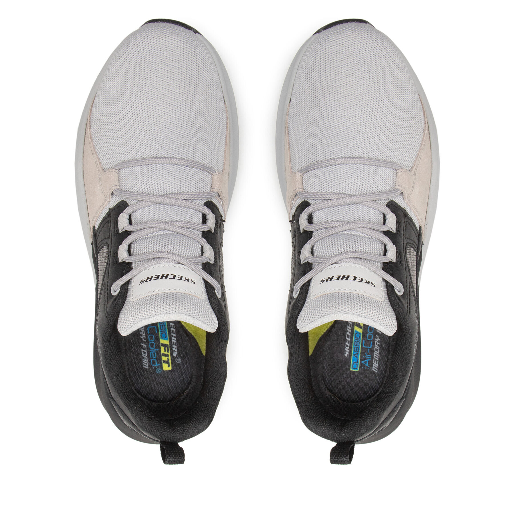 Skechers Сникърси Carth 210427/BKGY Сив - Pepit.bg