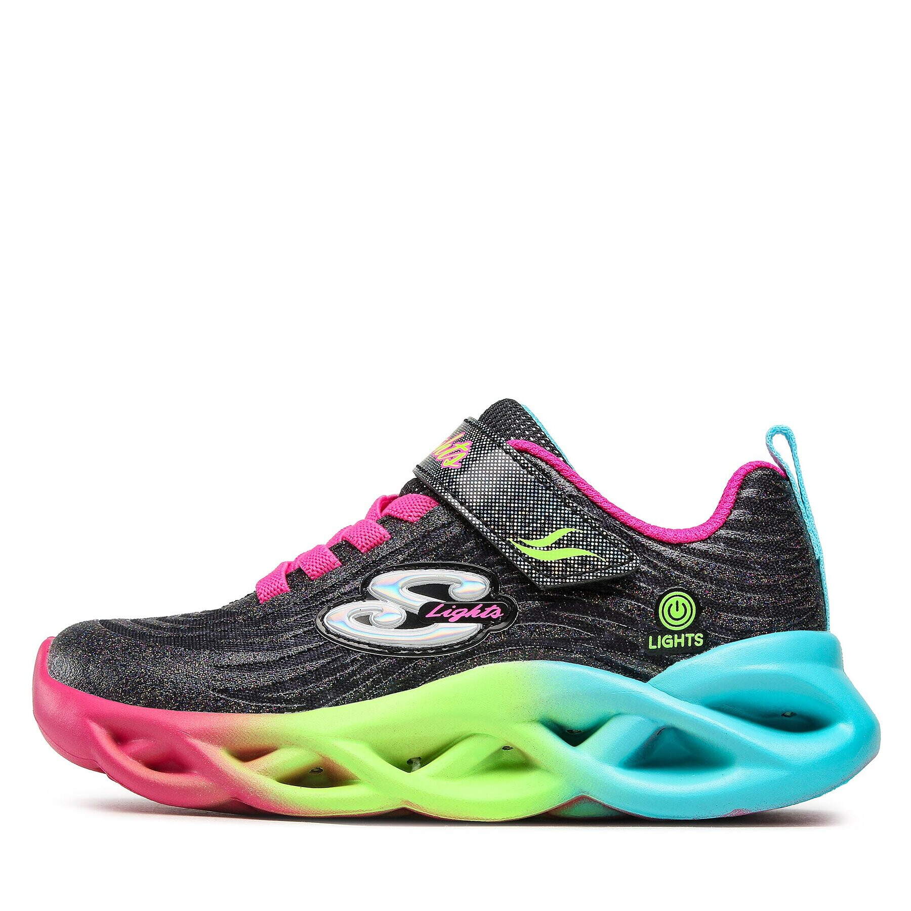 Skechers Сникърси Color Radiant 302325L/BKMT Черен - Pepit.bg