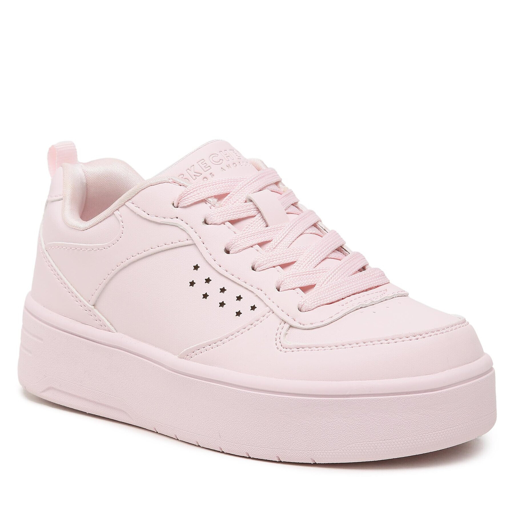 Skechers Сникърси Court High Color Zone 310197L Розов - Pepit.bg