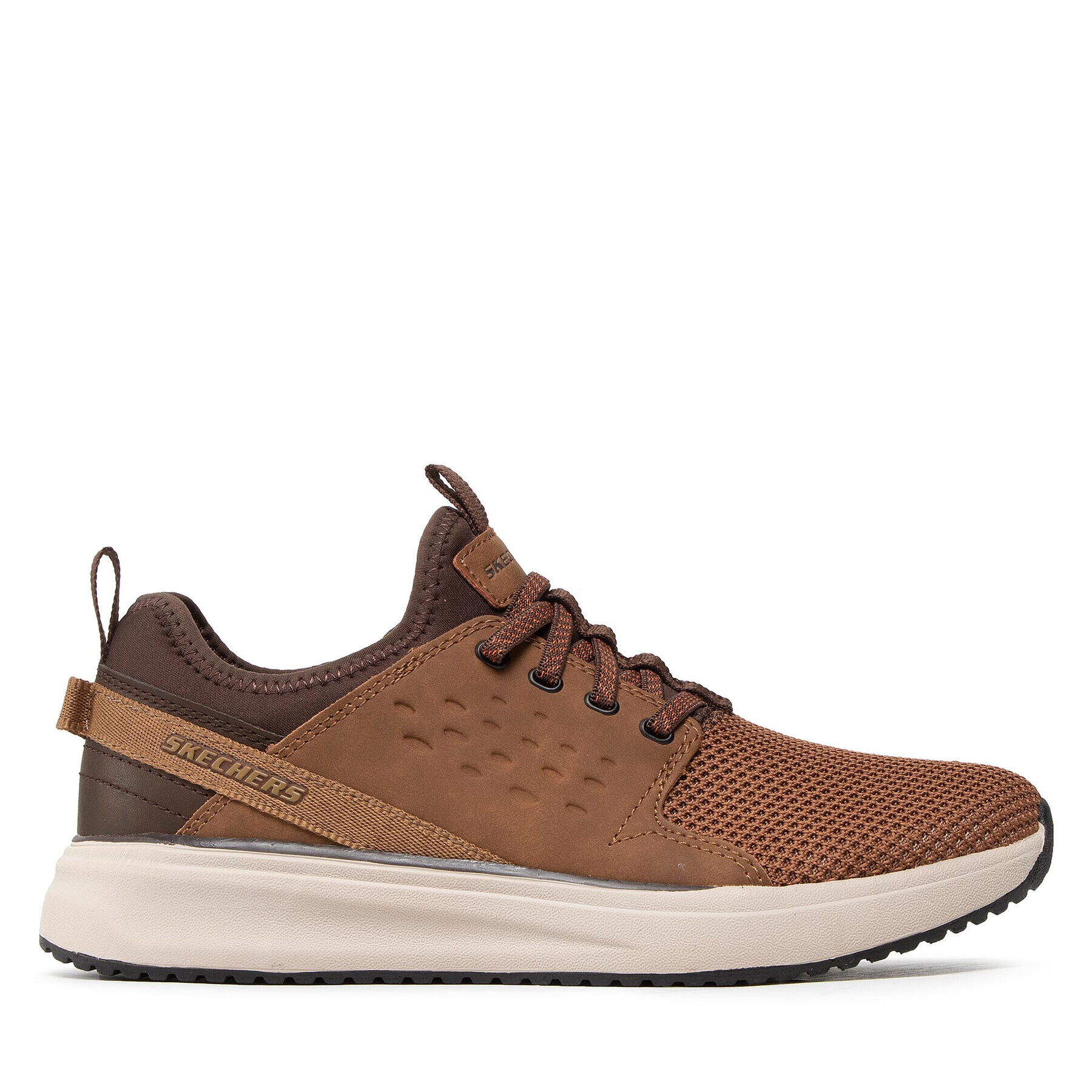Skechers Сникърси Crowder 210242/TAN Кафяв - Pepit.bg