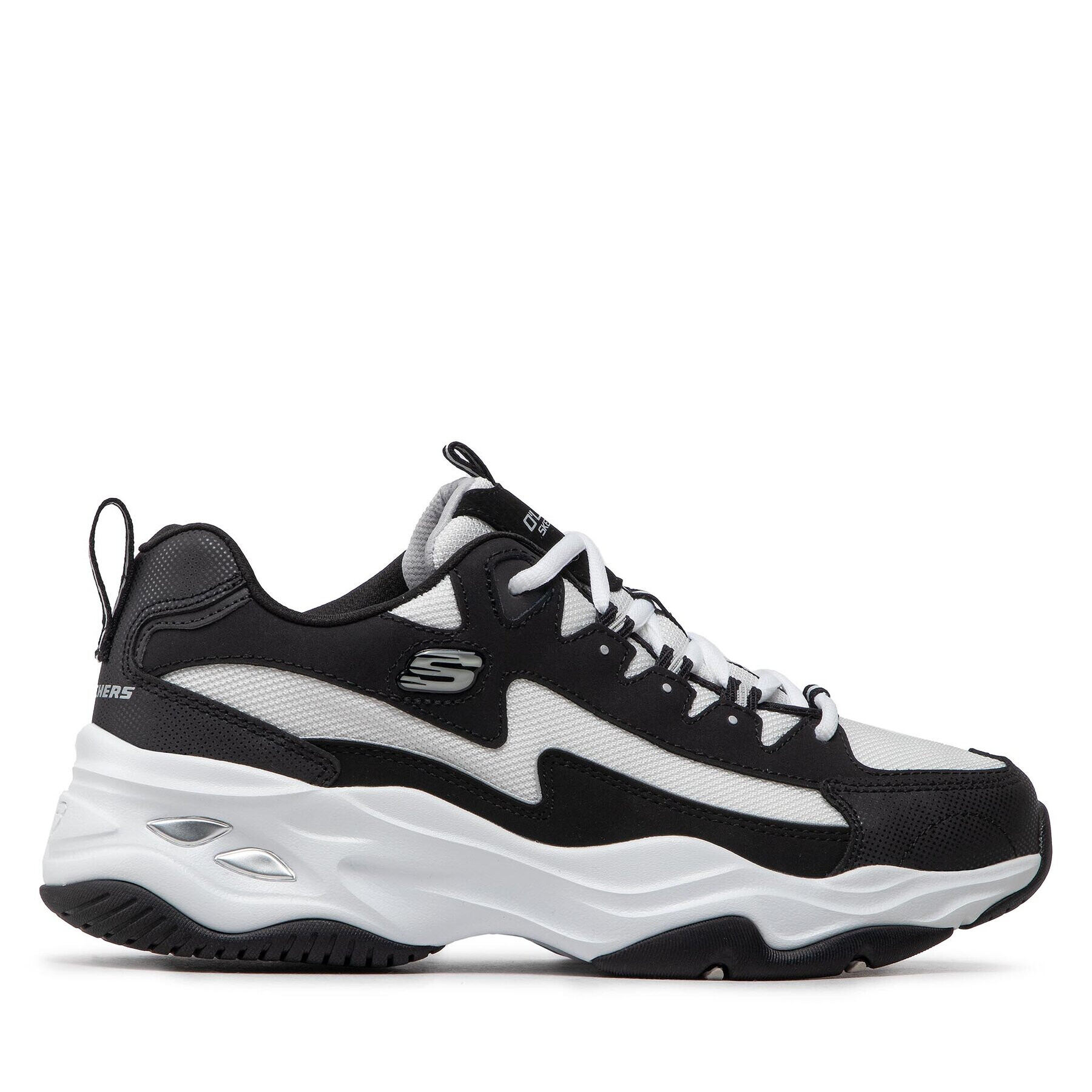 Skechers Сникърси D'Lites 4.0 237225/BKW Черен - Pepit.bg