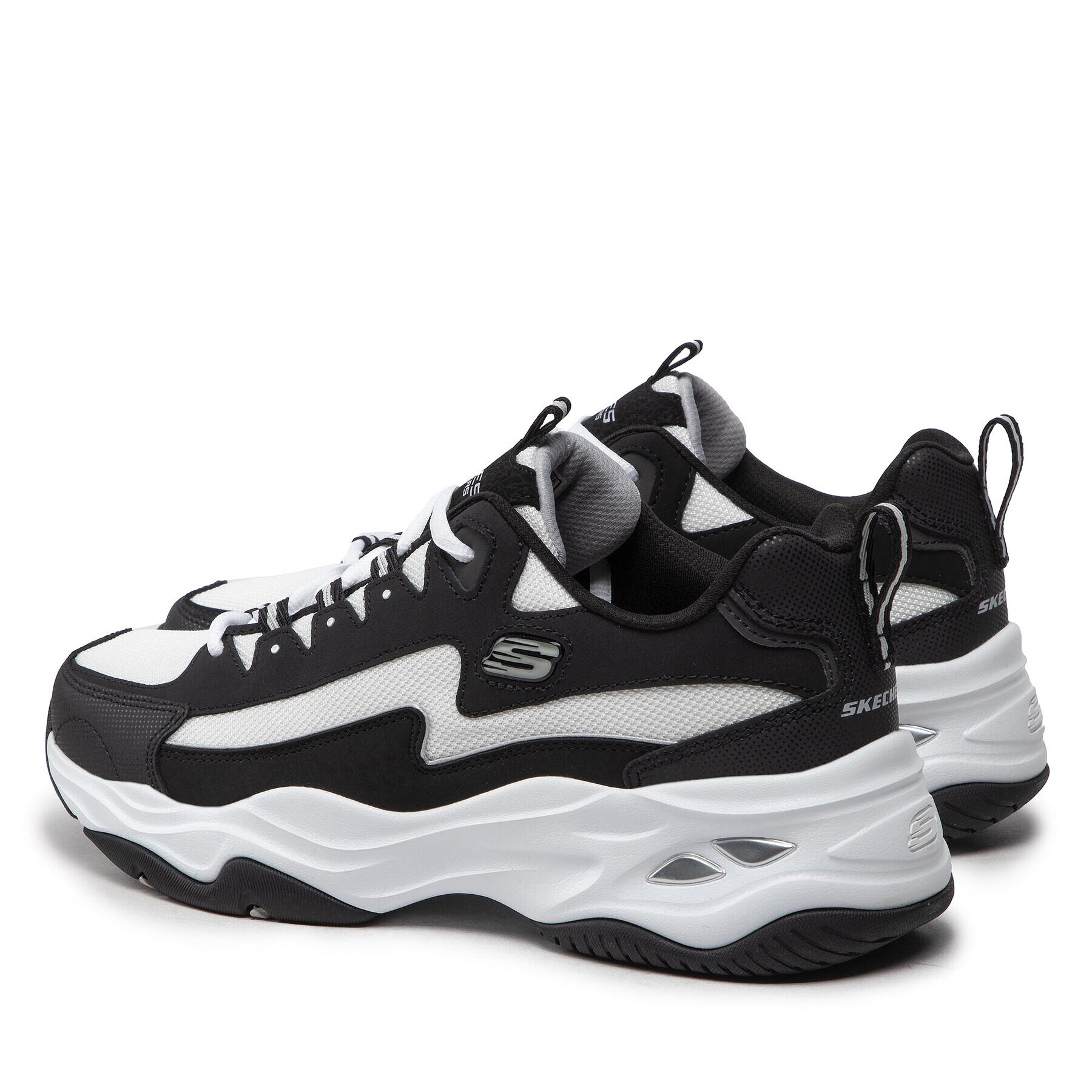 Skechers Сникърси D'Lites 4.0 237225/BKW Черен - Pepit.bg