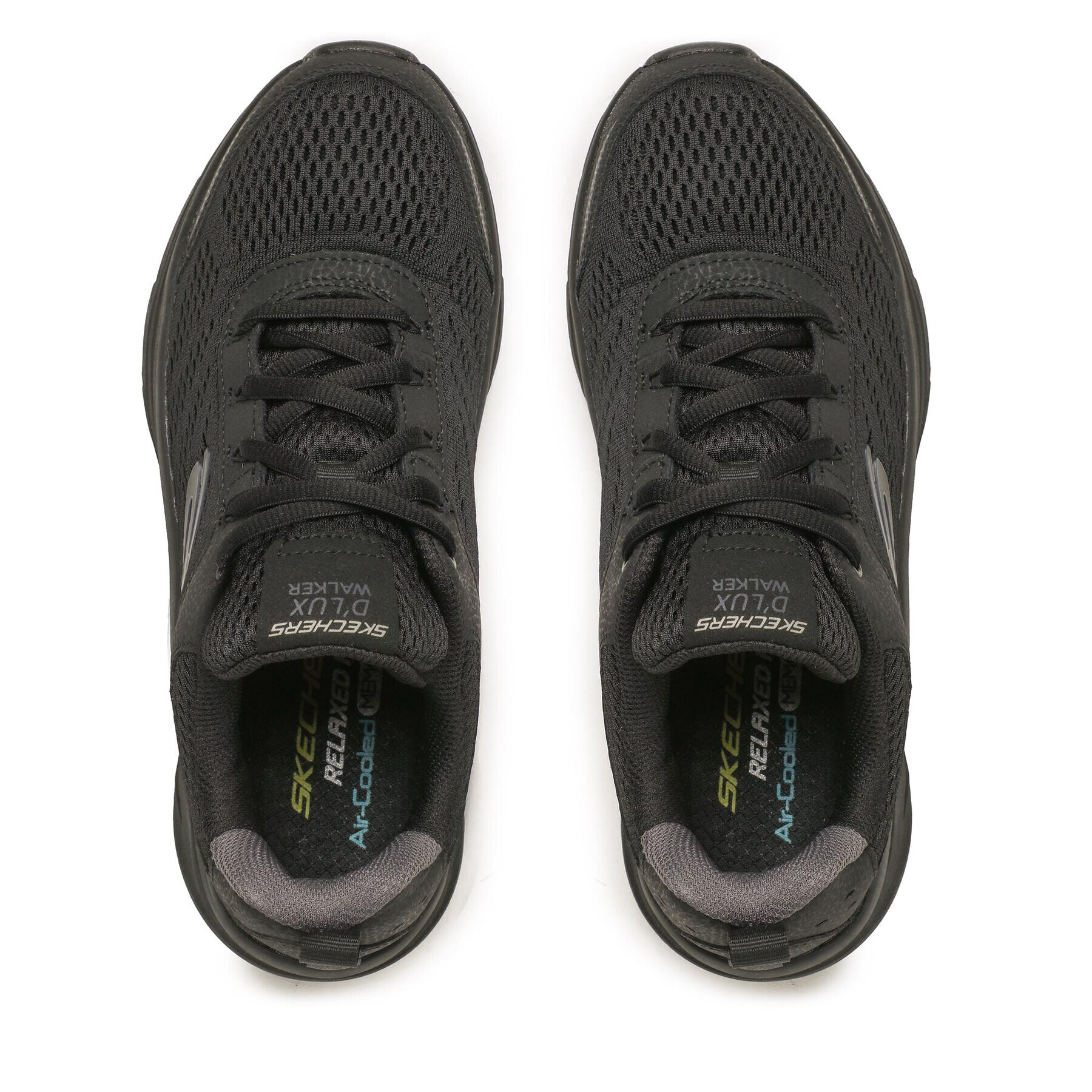 Skechers Сникърси D'Lux Walker 232044/BBK Черен - Pepit.bg