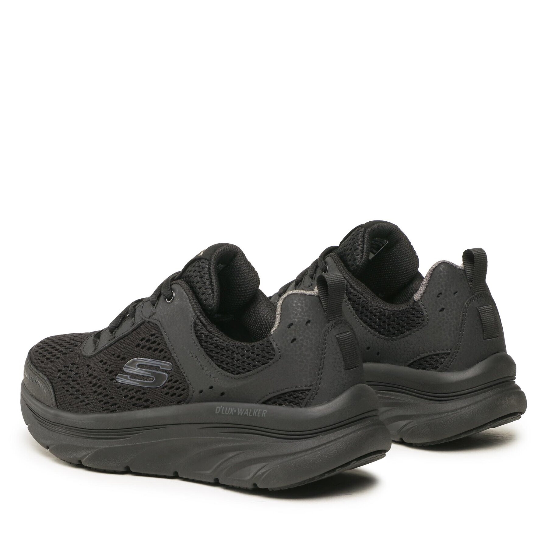 Skechers Сникърси D'Lux Walker 232044/BBK Черен - Pepit.bg