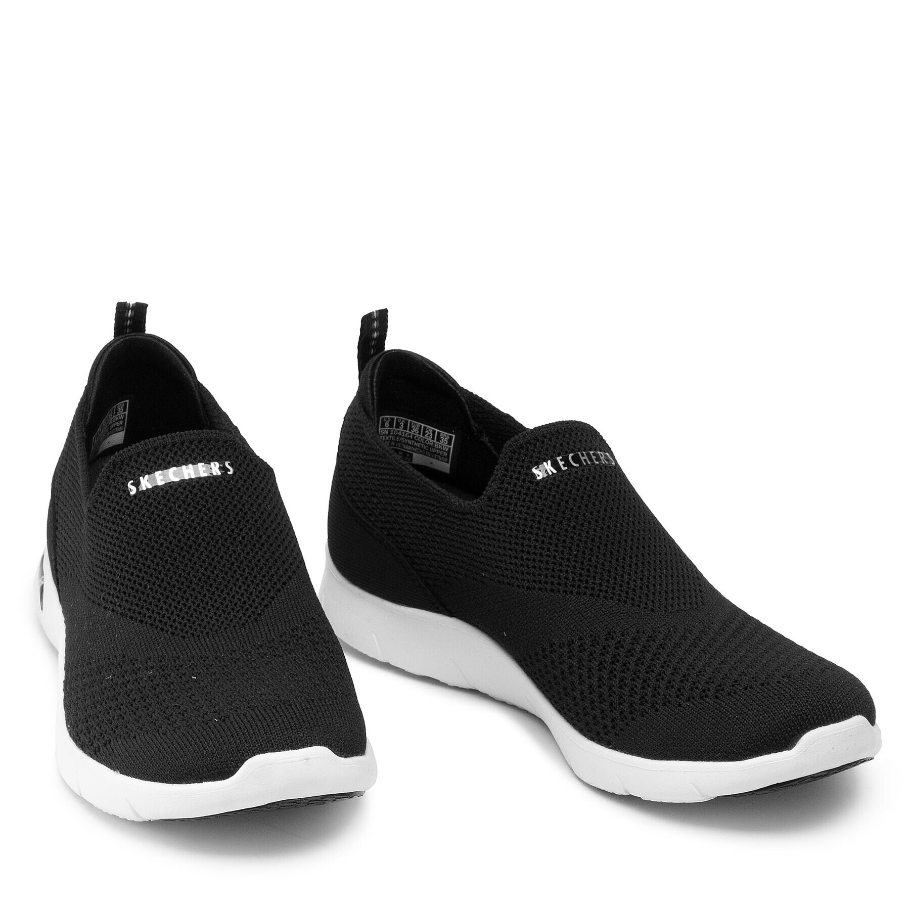 Skechers Сникърси Don't Go 104164/BKW Черен - Pepit.bg