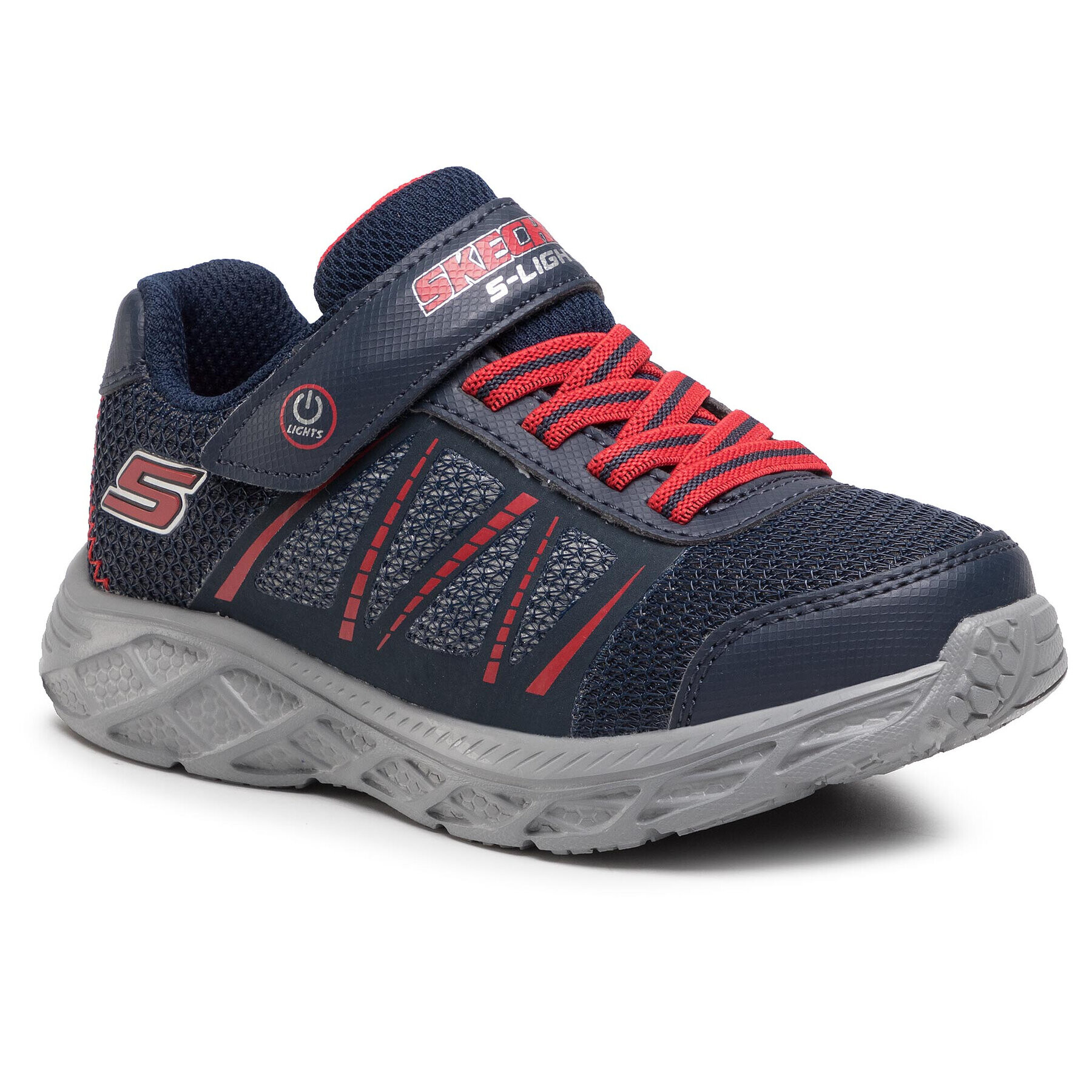 Skechers Сникърси Dynamic Flash 401530L/NVRD Тъмносин - Pepit.bg