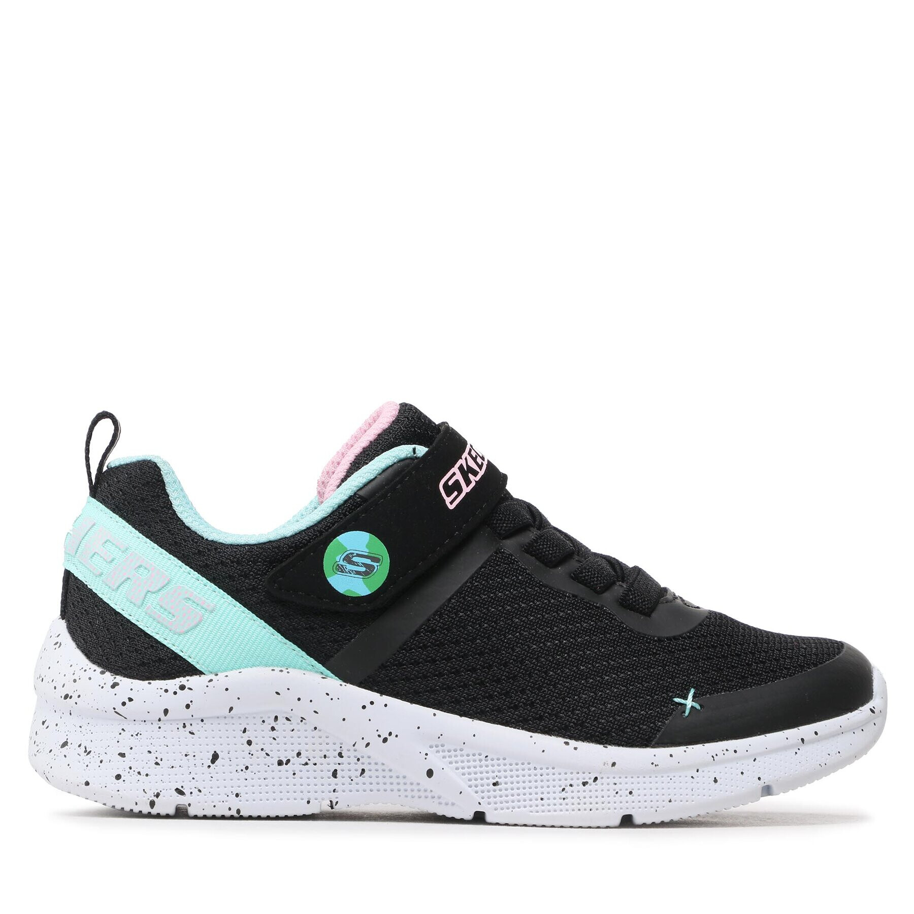 Skechers Сникърси Eco Fun 302488L/BKAQ Черен - Pepit.bg