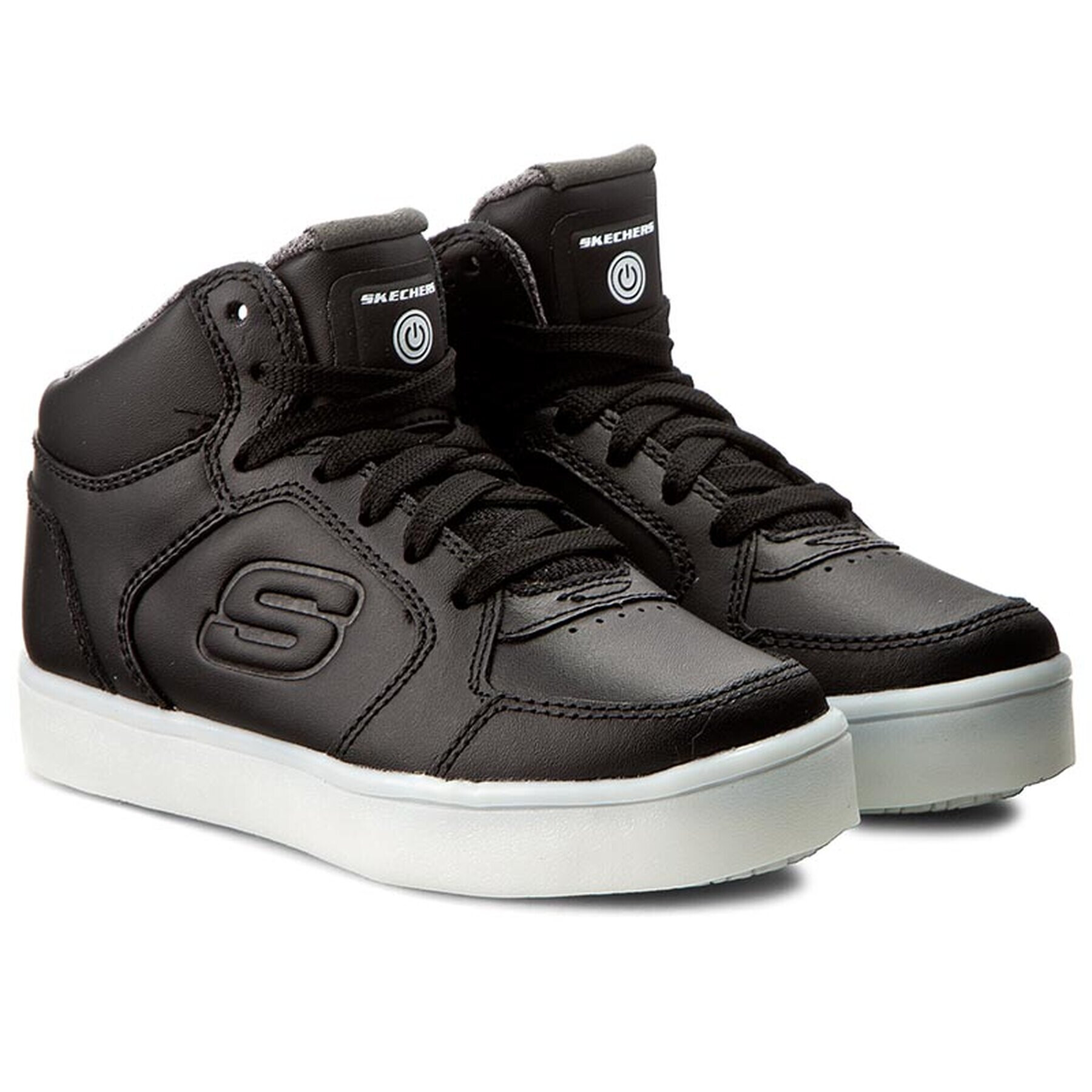 Skechers Сникърси Energy Lights 90600L/BLK Черен - Pepit.bg