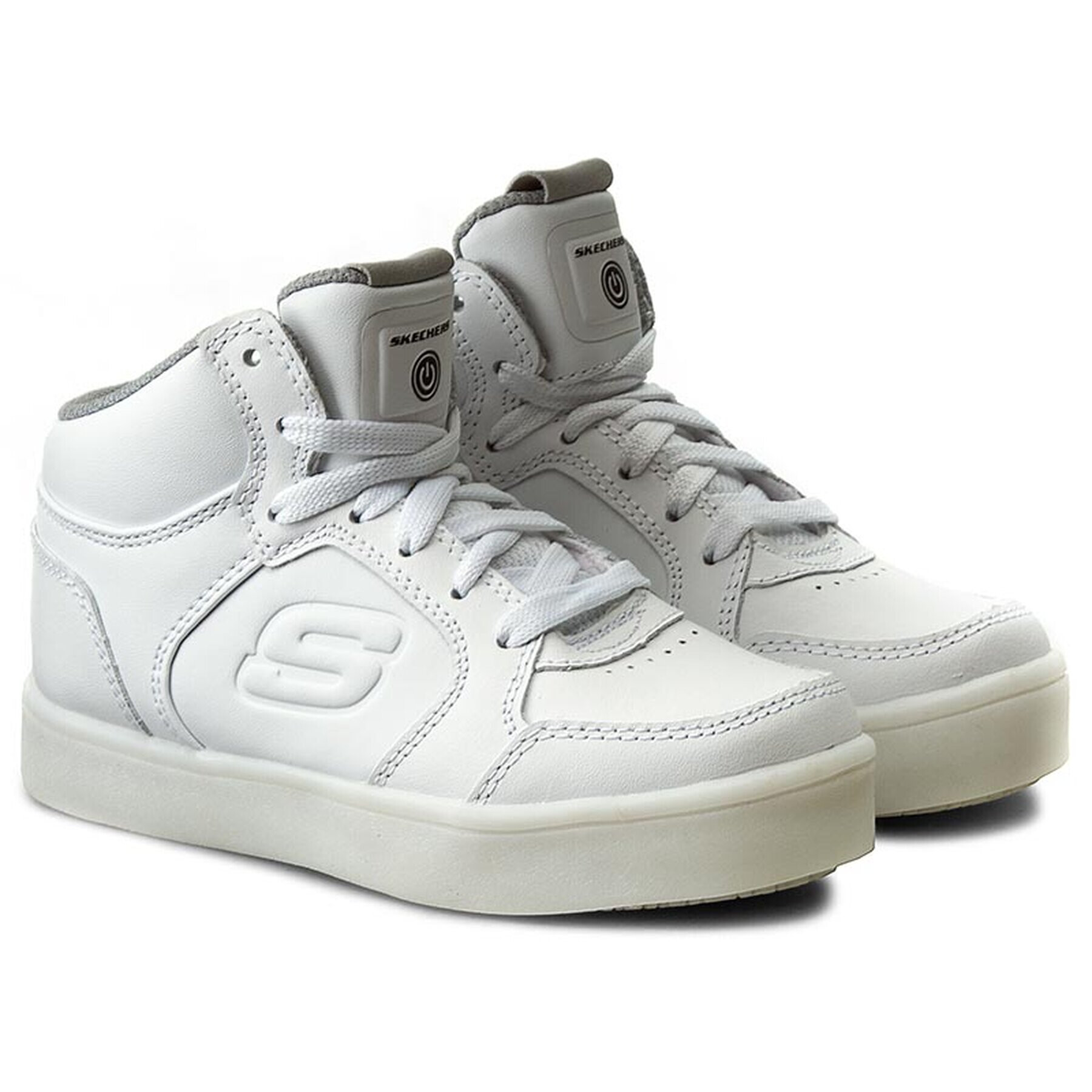 Skechers Сникърси Energy Lights 90600L/WHT Бял - Pepit.bg