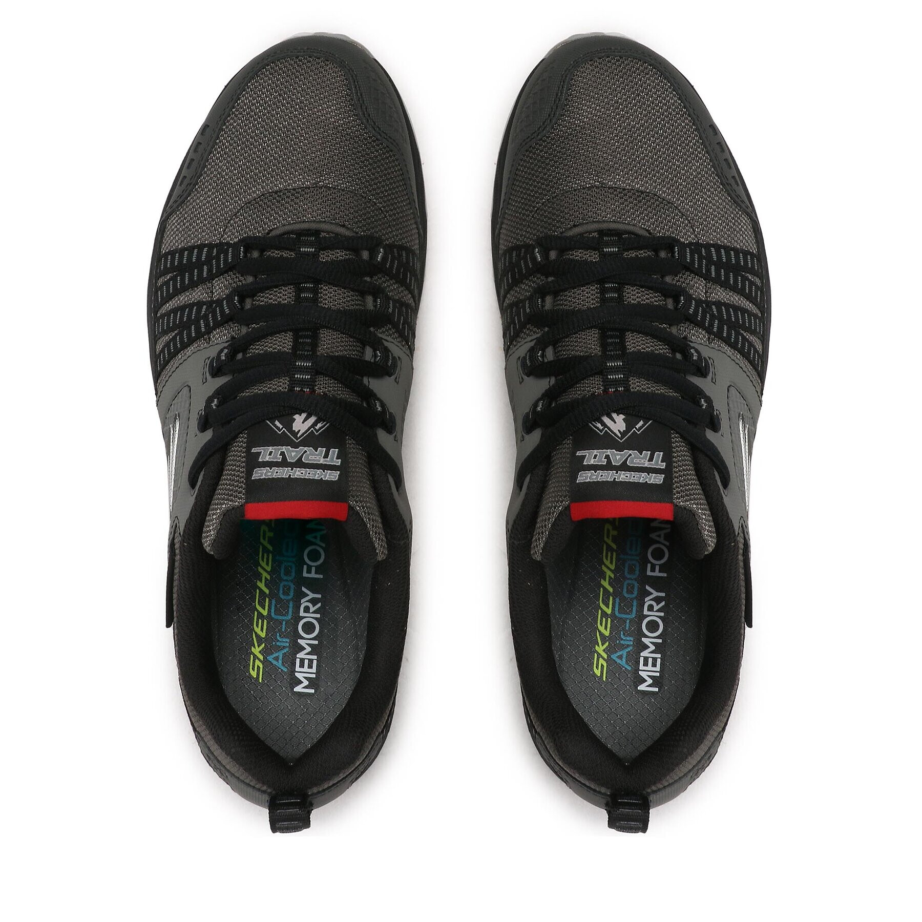 Skechers Сникърси Escape Plan 51591/CCBK Сив - Pepit.bg