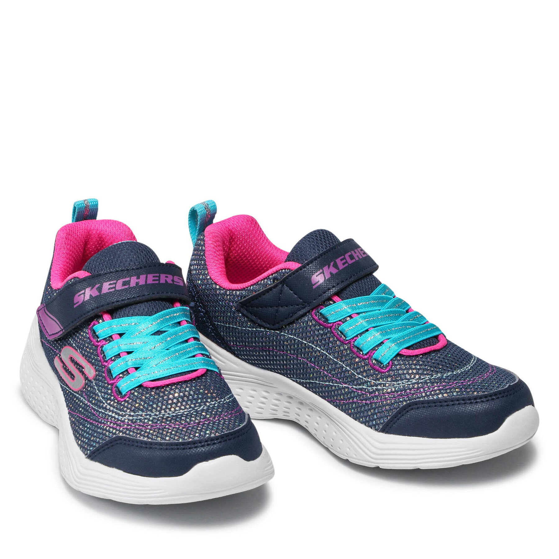 Skechers Сникърси Eternal Shine 302455L/NVMT Тъмносин - Pepit.bg