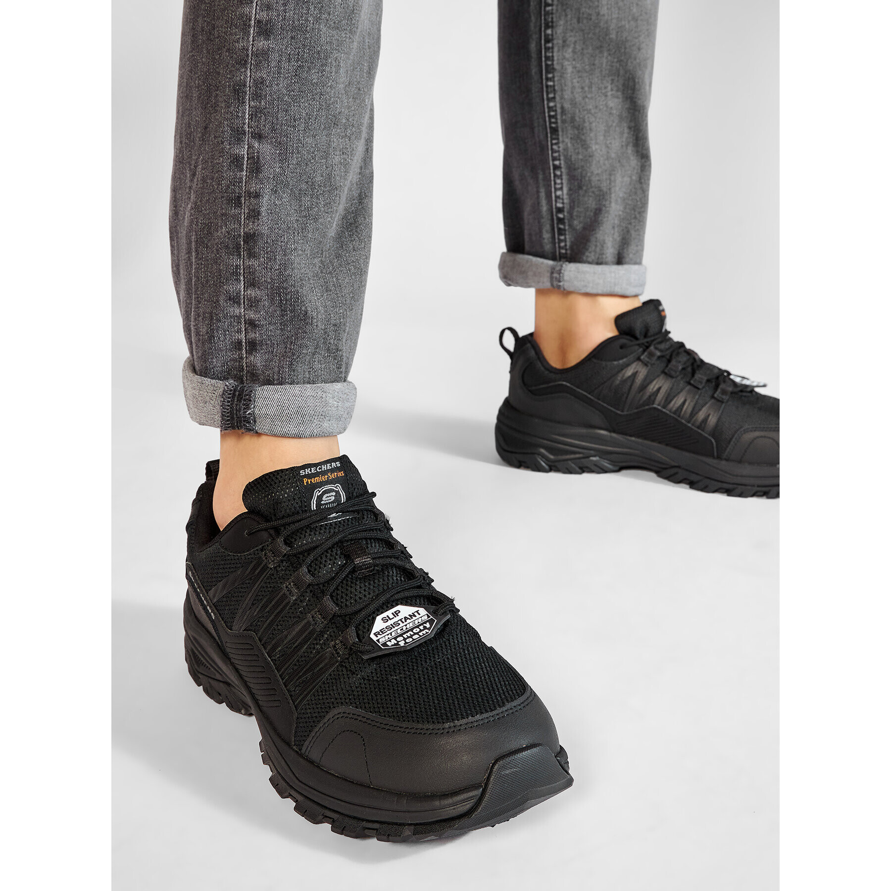 Skechers Сникърси Fannter 200000EC/BLK Черен - Pepit.bg