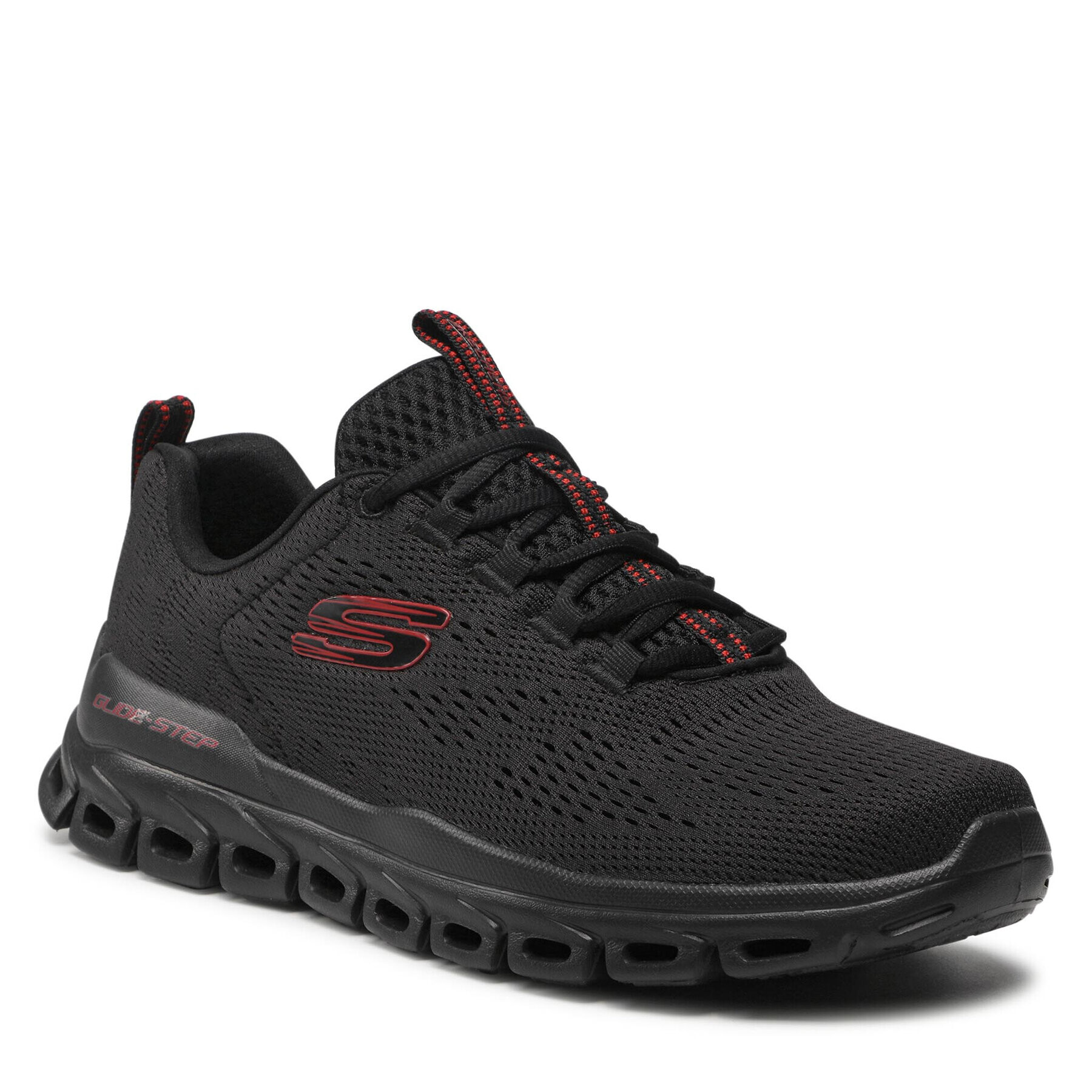 Skechers Сникърси Fasten Up 232136/BBK Черен - Pepit.bg