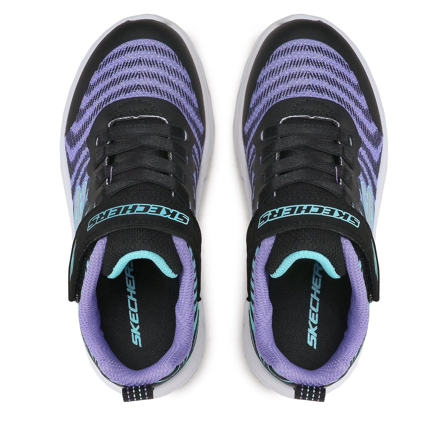 Skechers Сникърси Fierce Flash 302478L/BKPR Виолетов - Pepit.bg