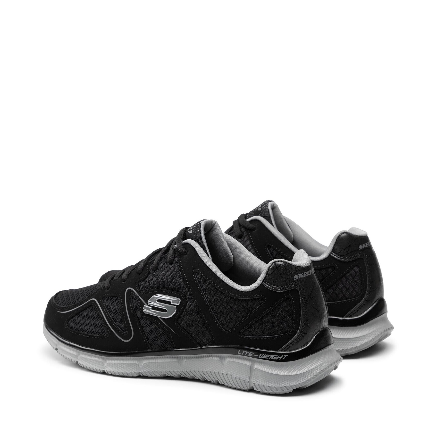 Skechers Сникърси Flash Point 58350/BKGY Черен - Pepit.bg