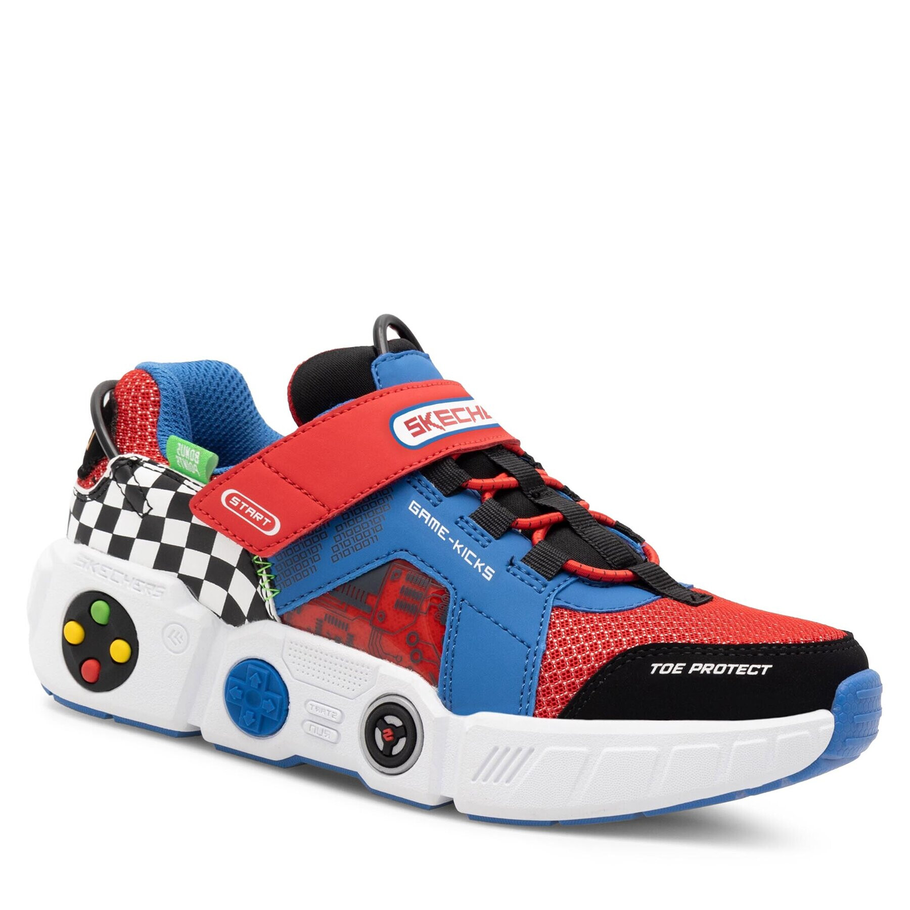 Skechers Сникърси GAMETRONIX 402260L BLMT Син - Pepit.bg