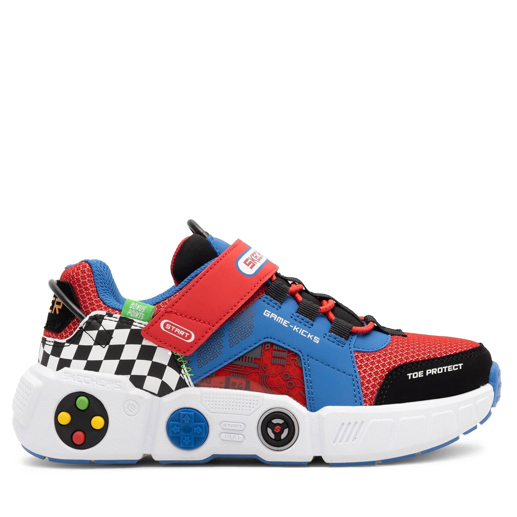 Skechers Сникърси GAMETRONIX 402260L BLMT Син - Pepit.bg