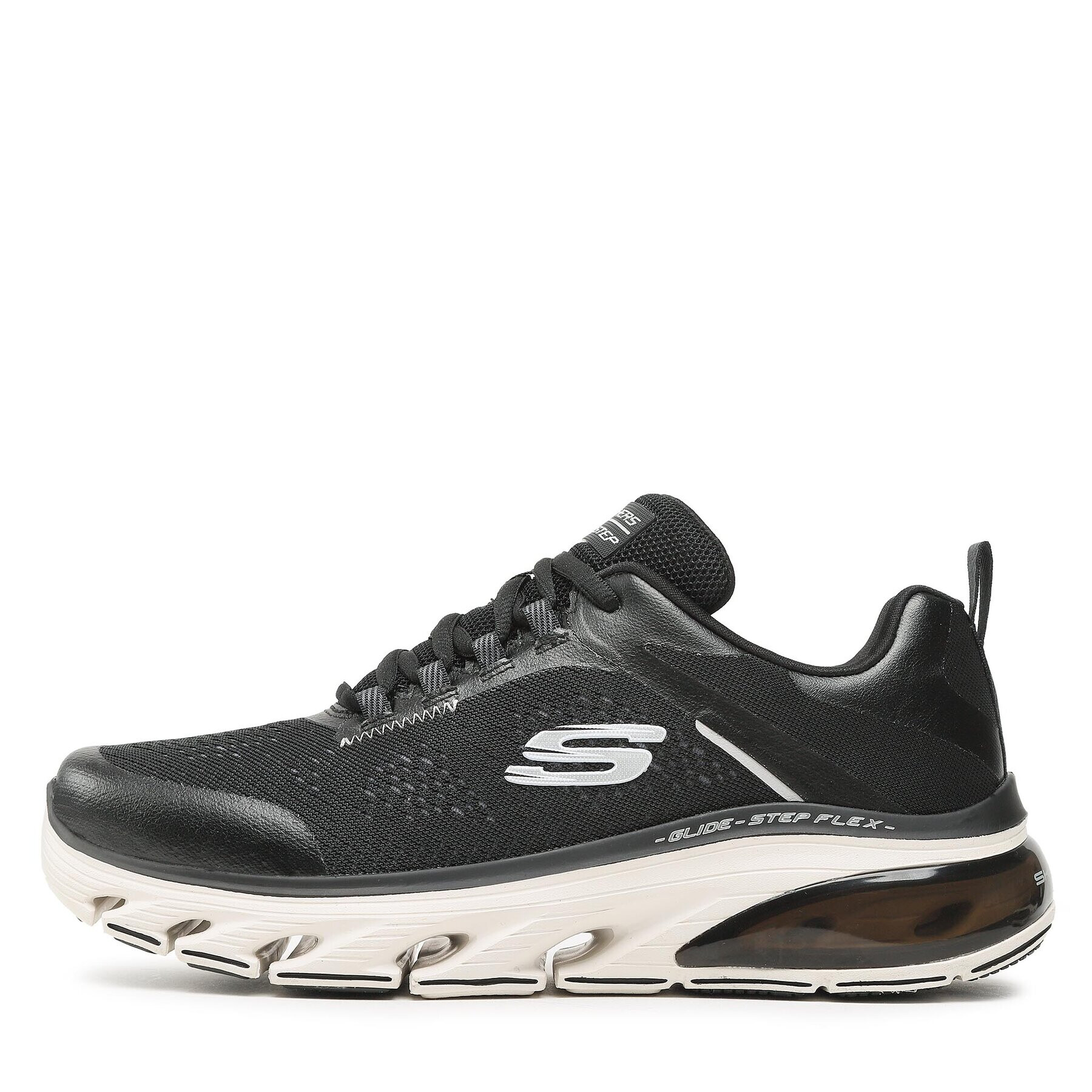 Skechers Сникърси Glide-Step Flex Air 232535/BKW Черен - Pepit.bg