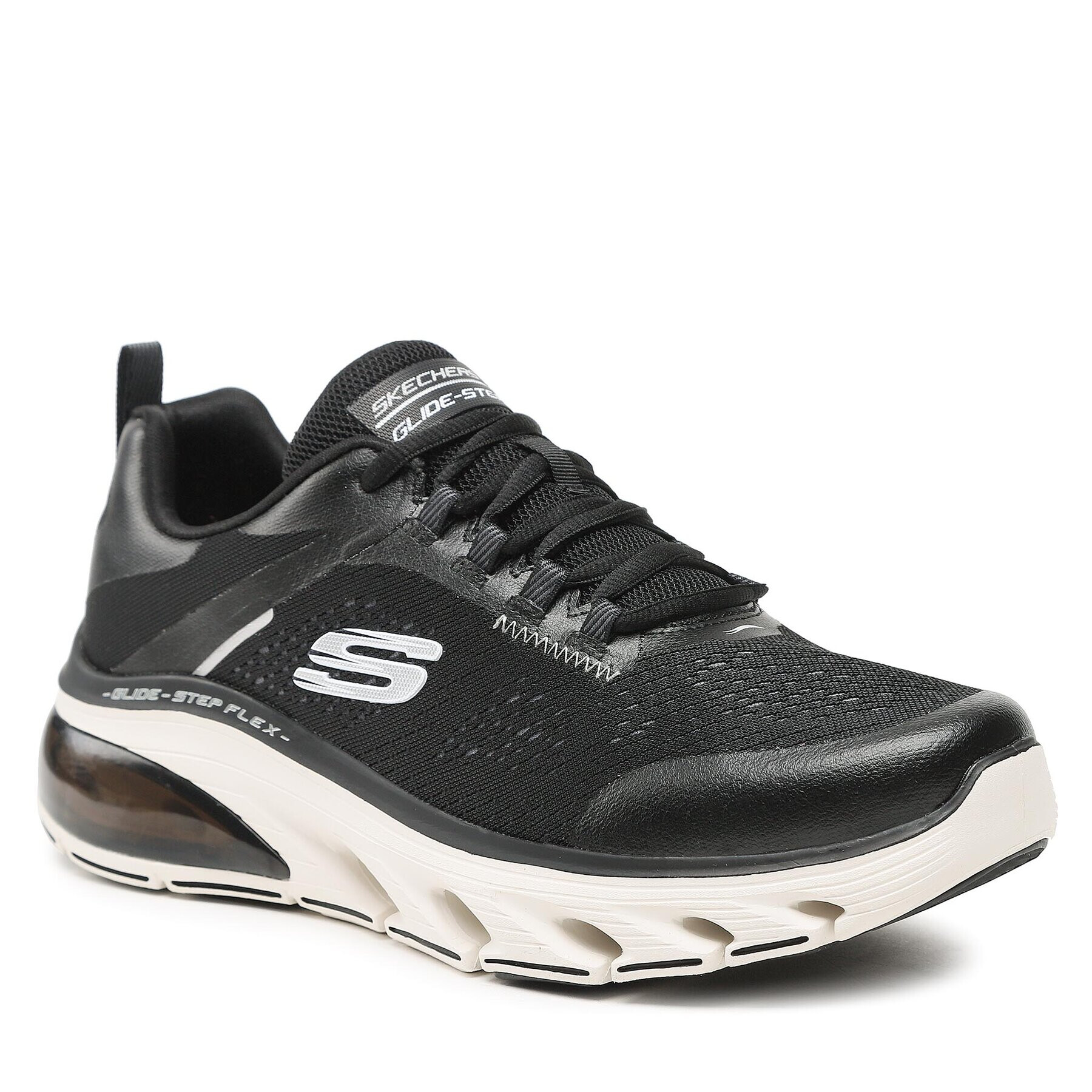 Skechers Сникърси Glide-Step Flex Air 232535/BKW Черен - Pepit.bg