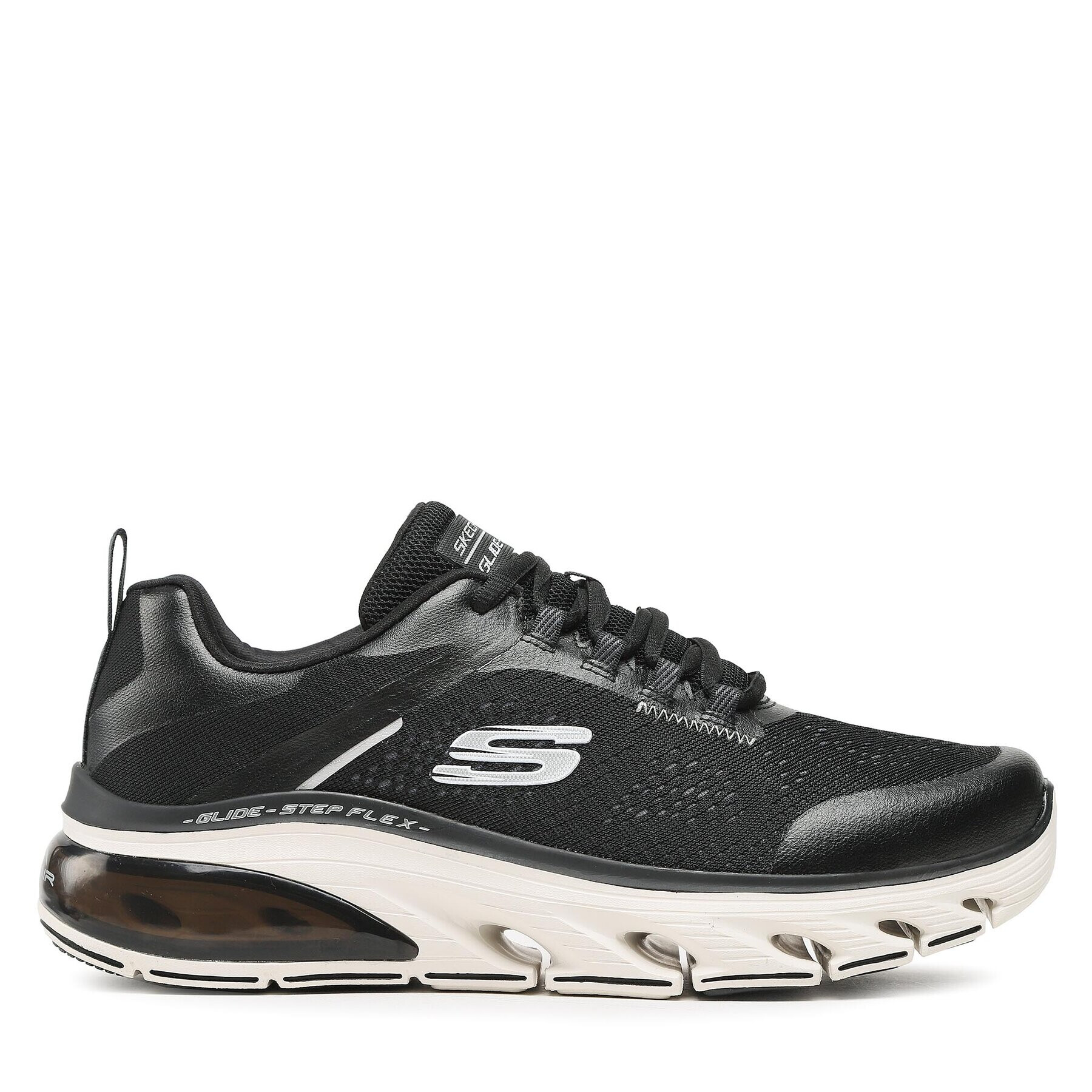 Skechers Сникърси Glide-Step Flex Air 232535/BKW Черен - Pepit.bg