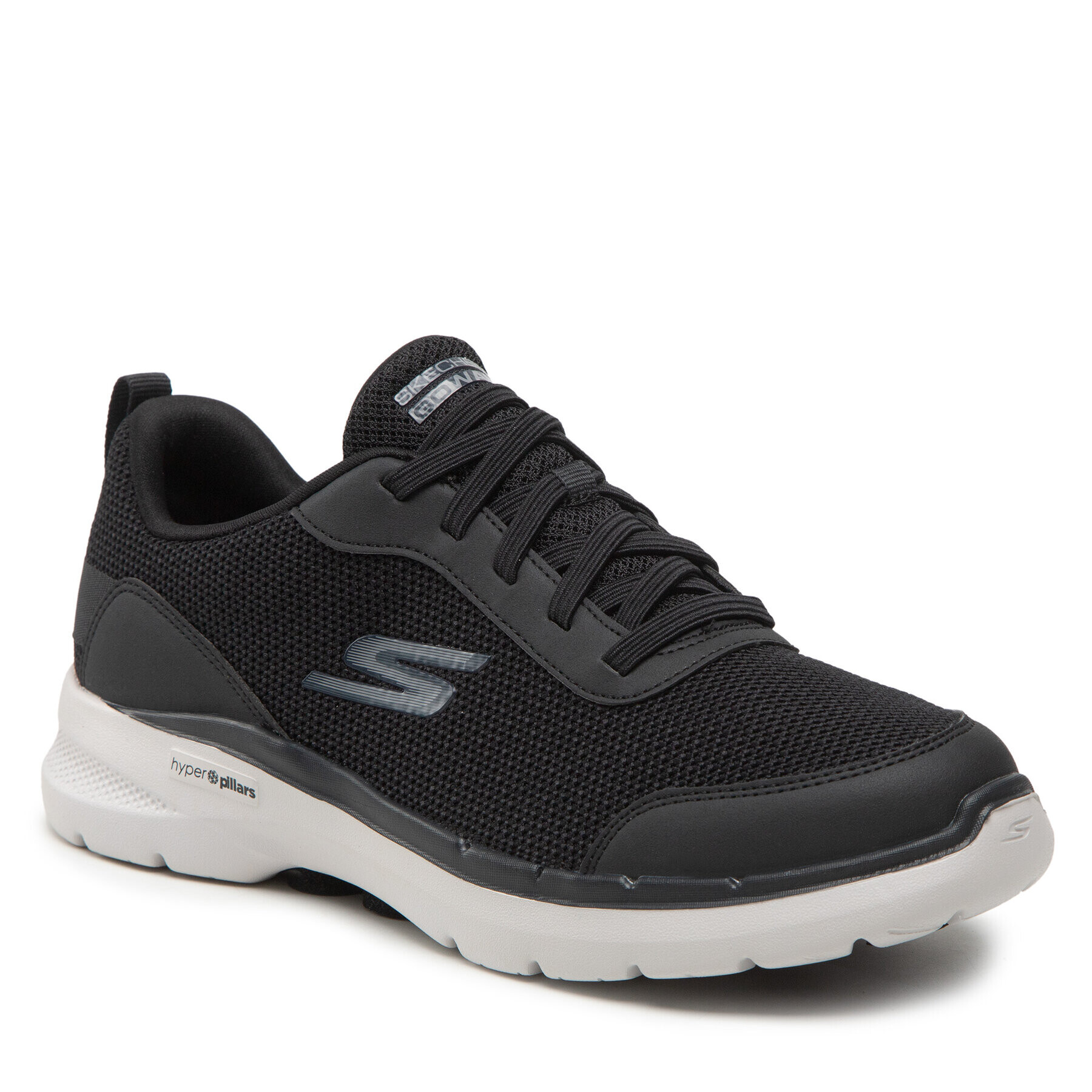Skechers Сникърси Go Walk 6 216204/BLK Черен - Pepit.bg