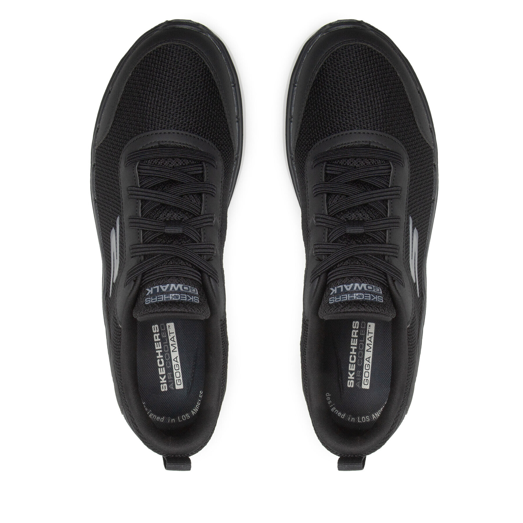 Skechers Сникърси Go Walk 6 216204/BLK Черен - Pepit.bg