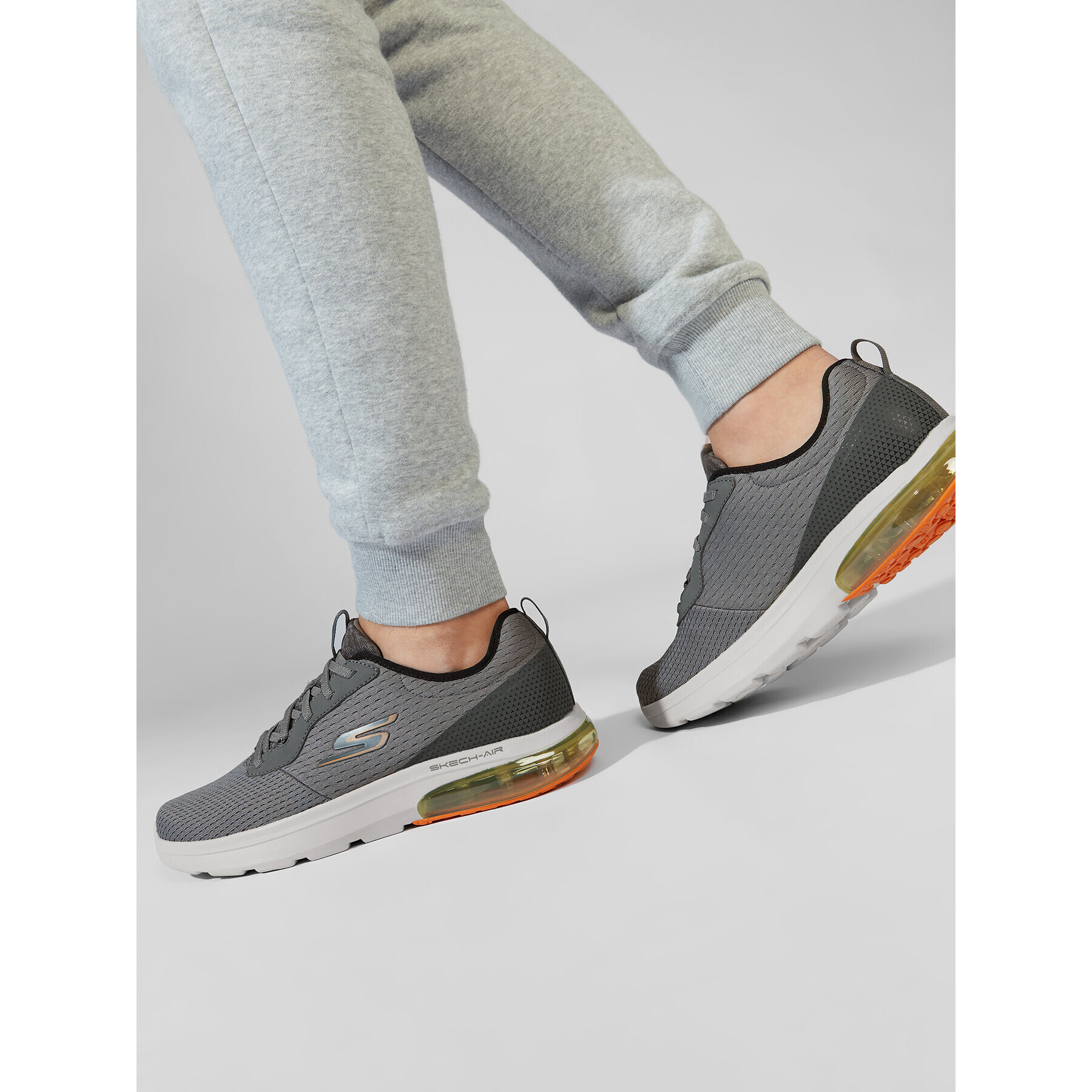 Skechers Сникърси Go Walk Air 2.0 216153/CHAR Сив - Pepit.bg