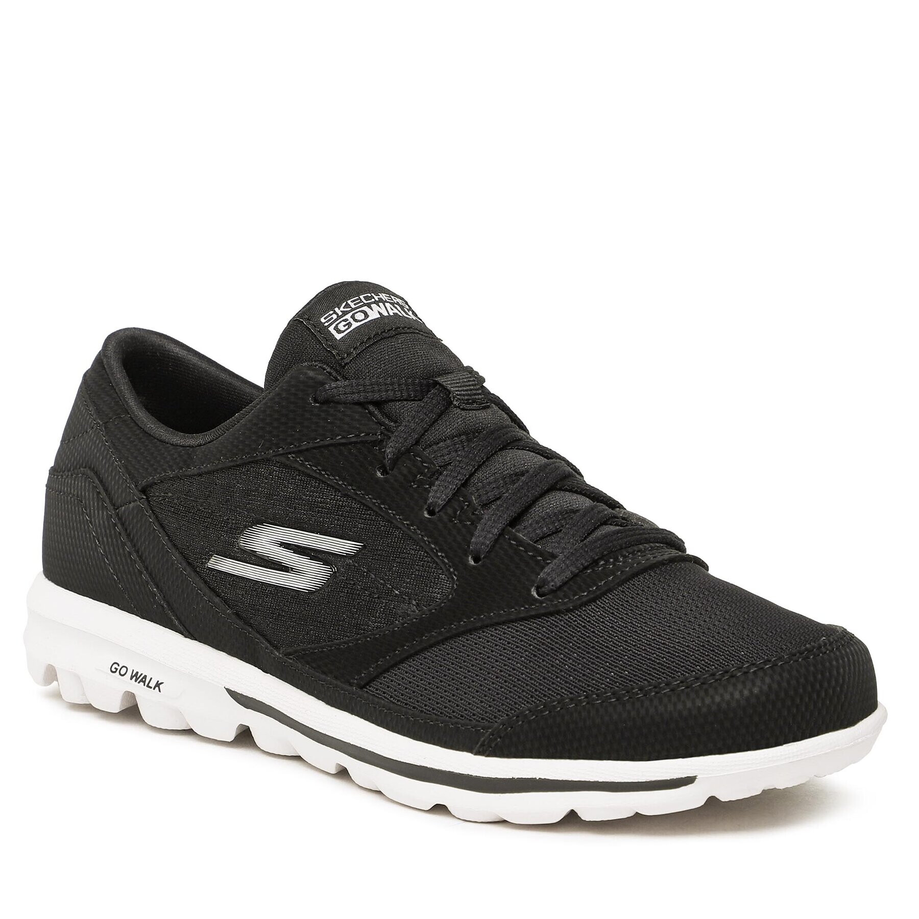 Skechers Сникърси Go Walk Classic 124462/BKW Черен - Pepit.bg